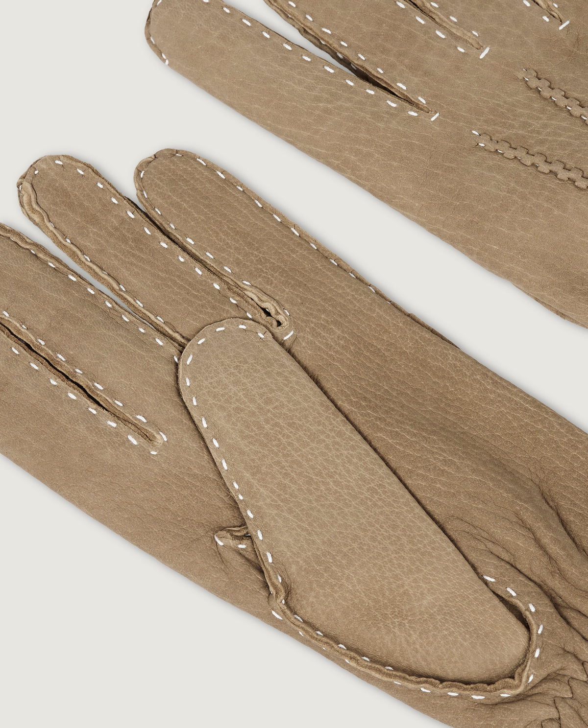 Suede Handschoenen - Lichtbruin