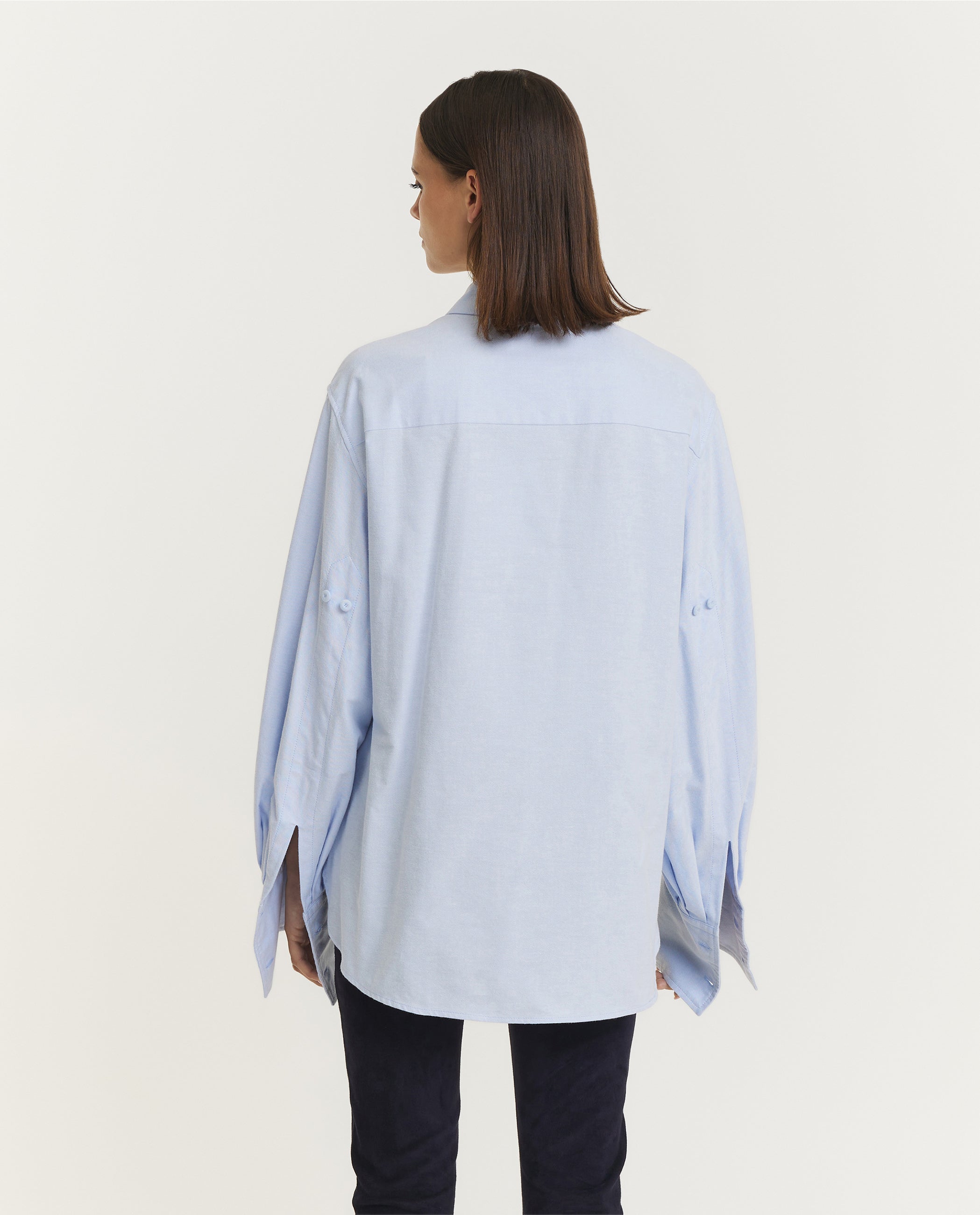 Washed Oxford Blouse