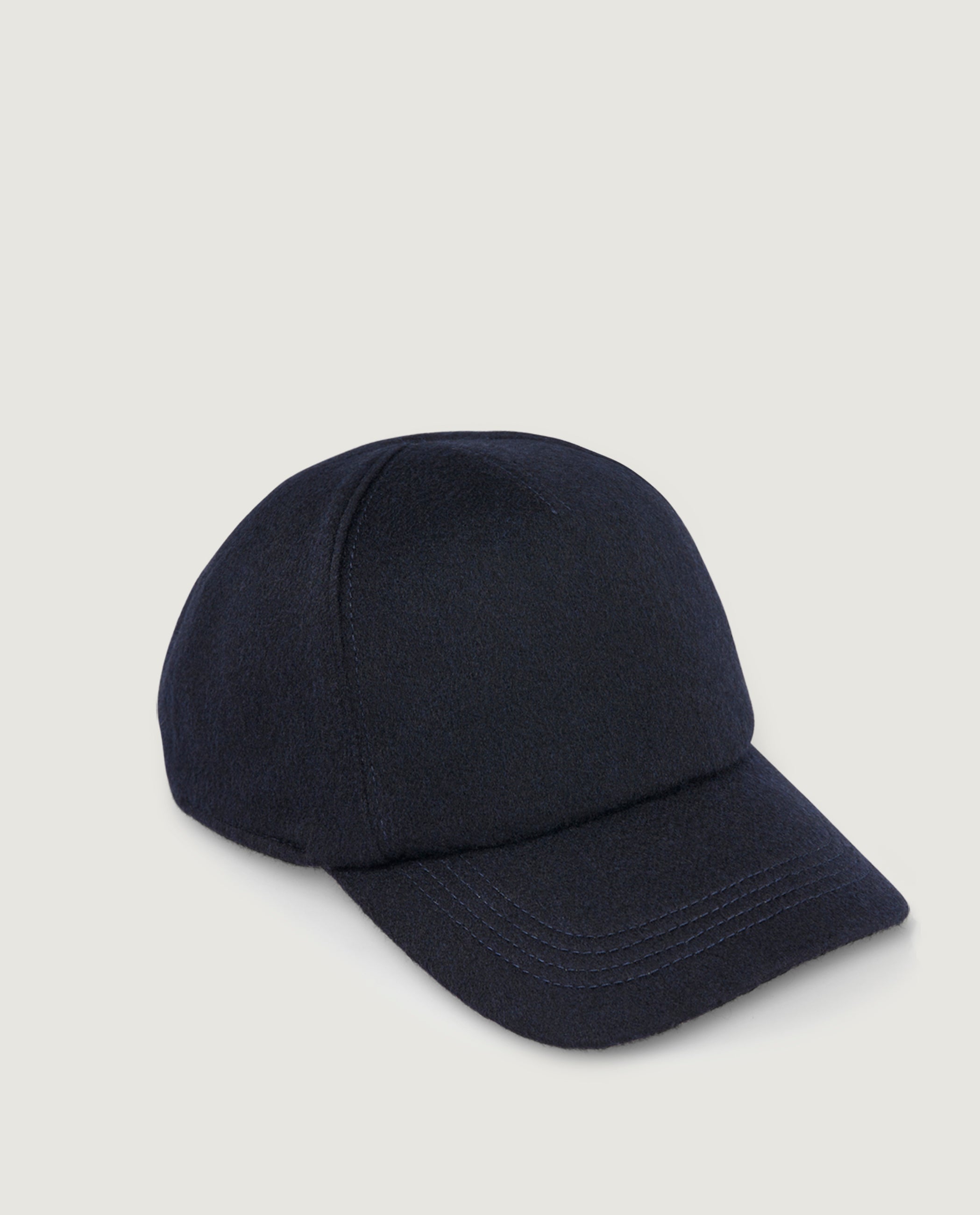 Woven Cashmere Cap