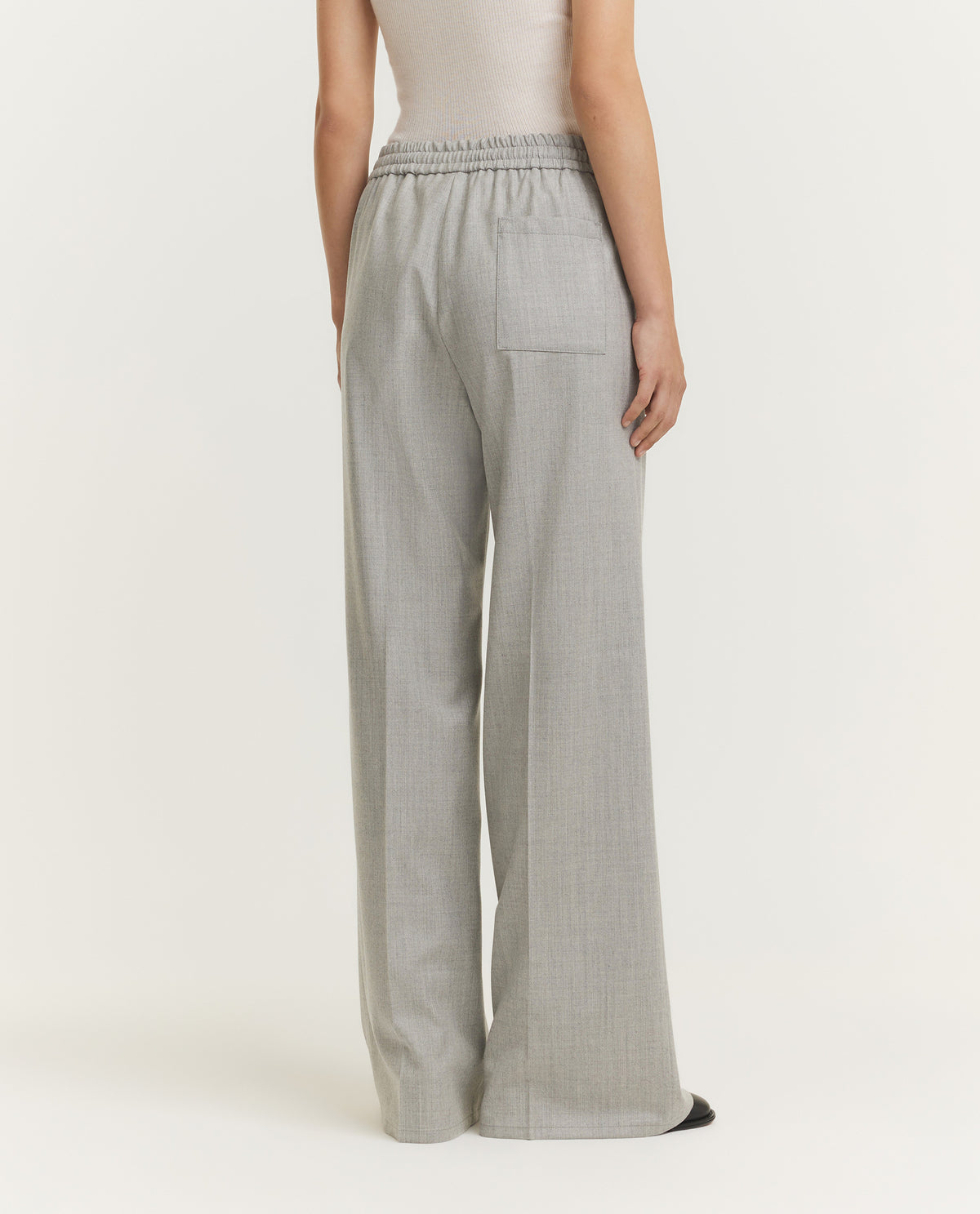 Wol Cashmere Patrizia Jogger - Lichtgrijs