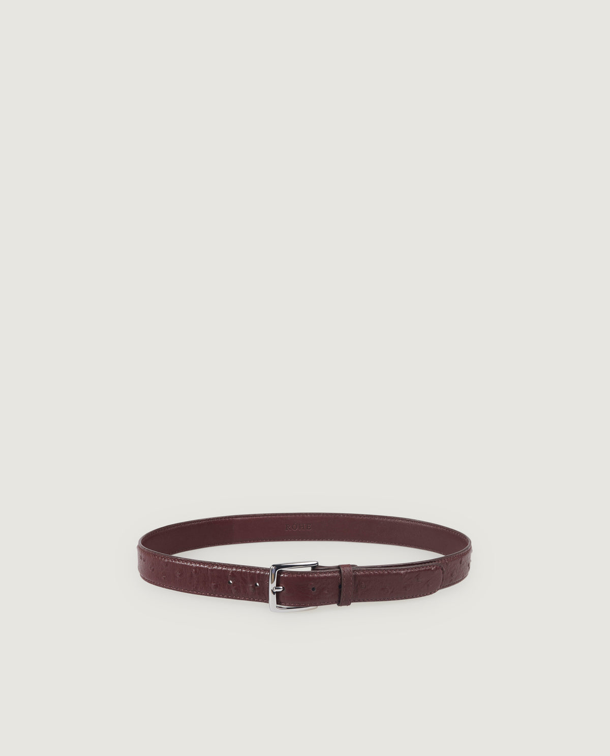 Leather belt