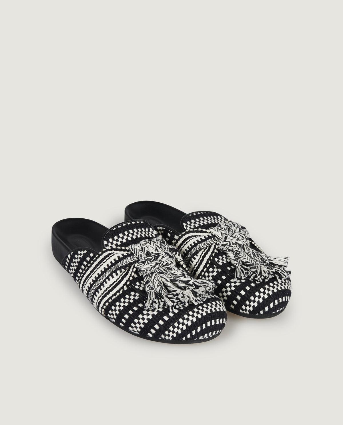 Woven slip-ons