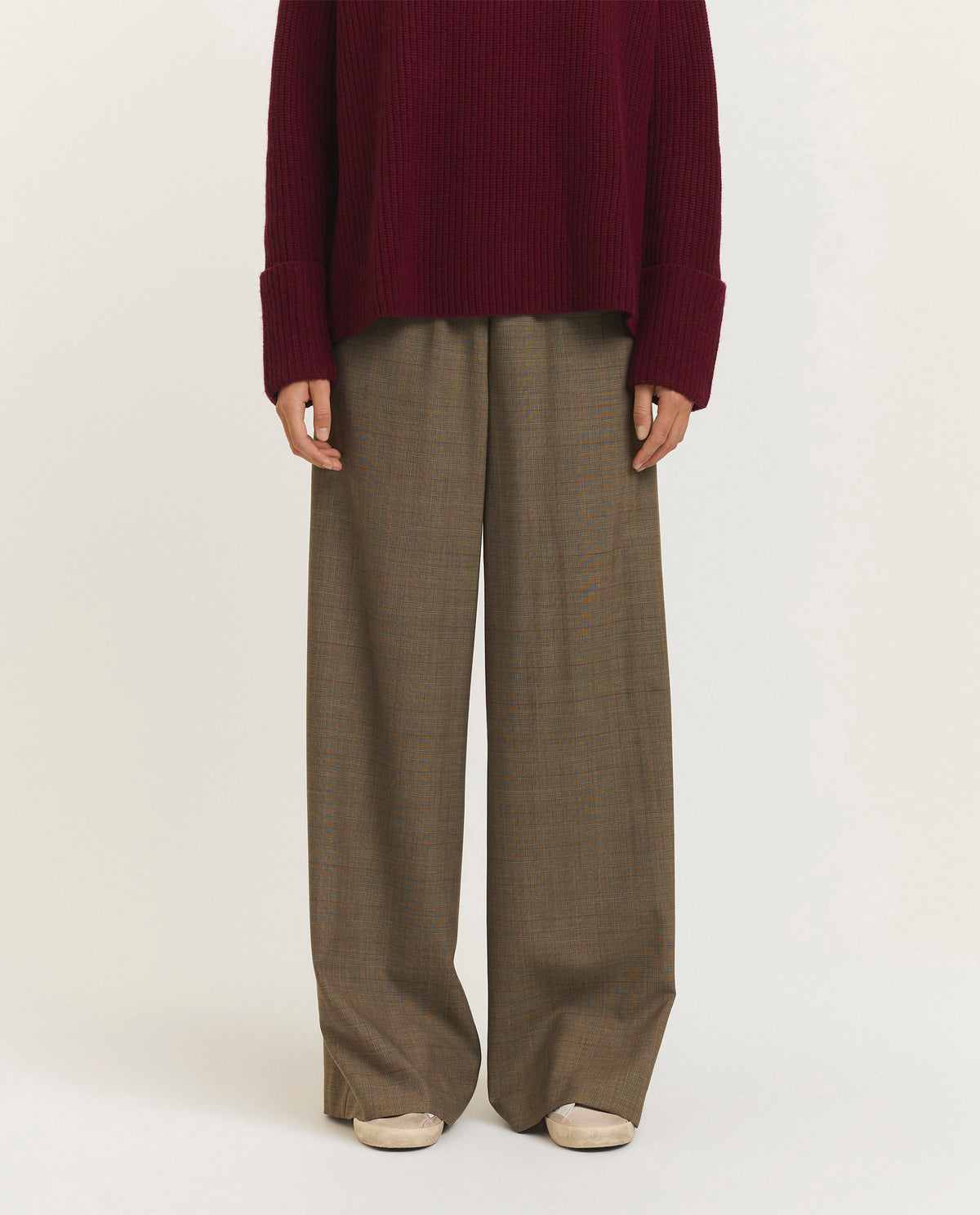 Wool trousers