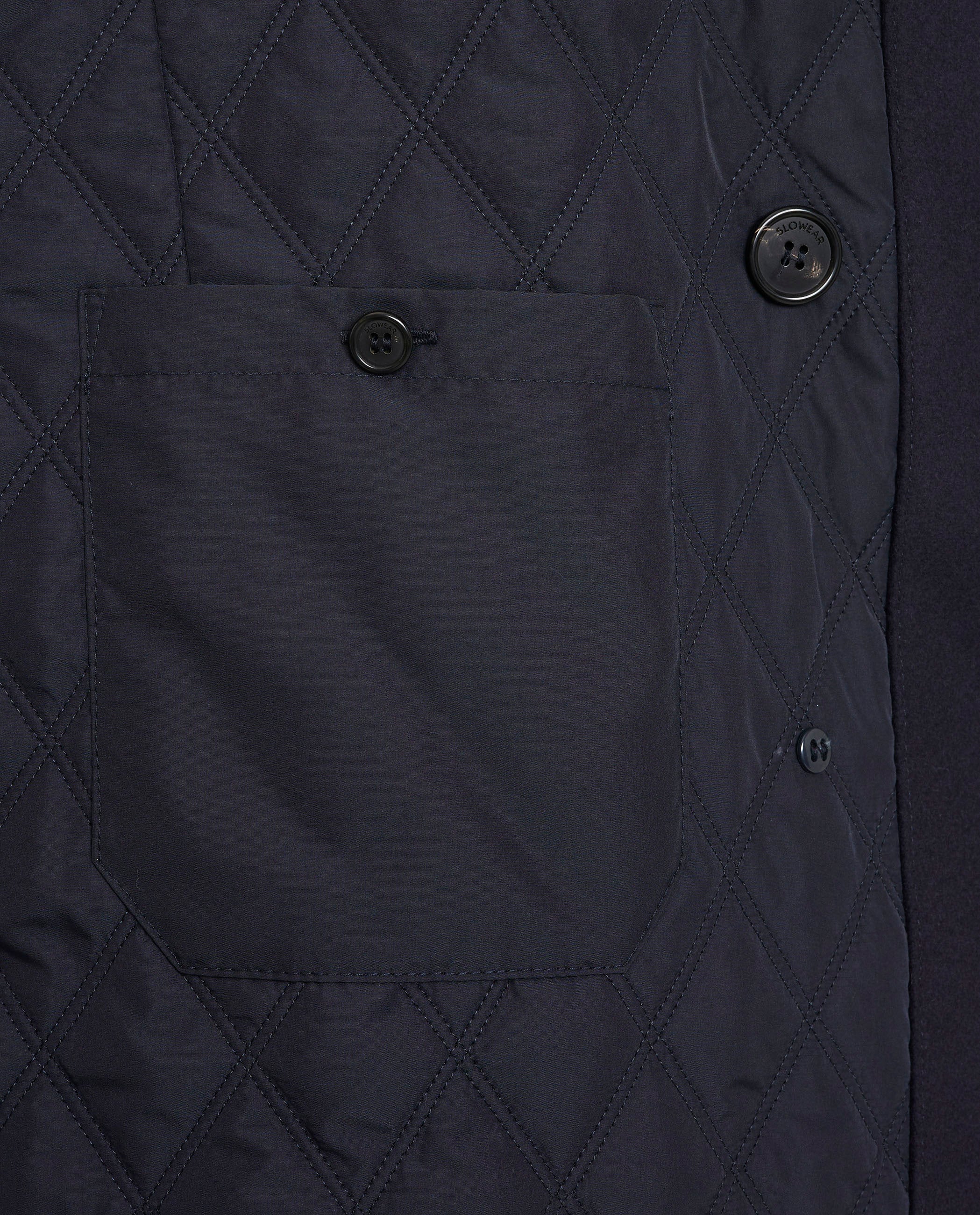 Flannel Wool Peacoat