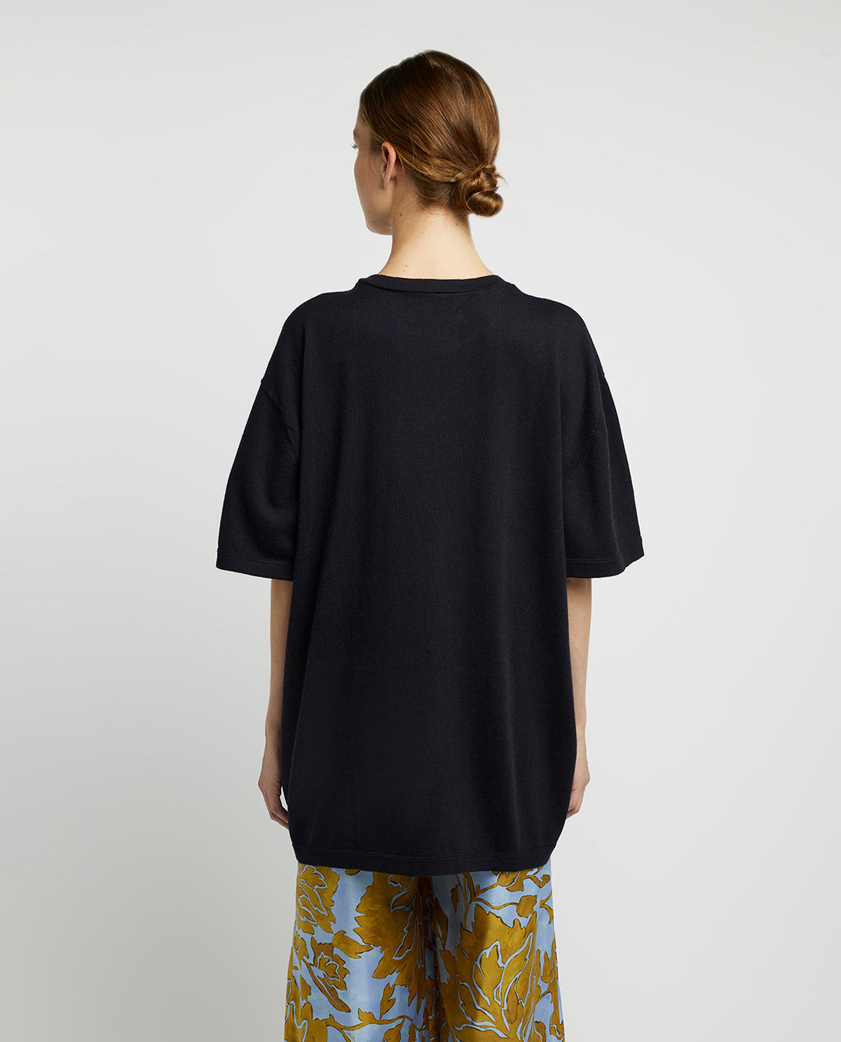 Cotton-cashmere t-shirt