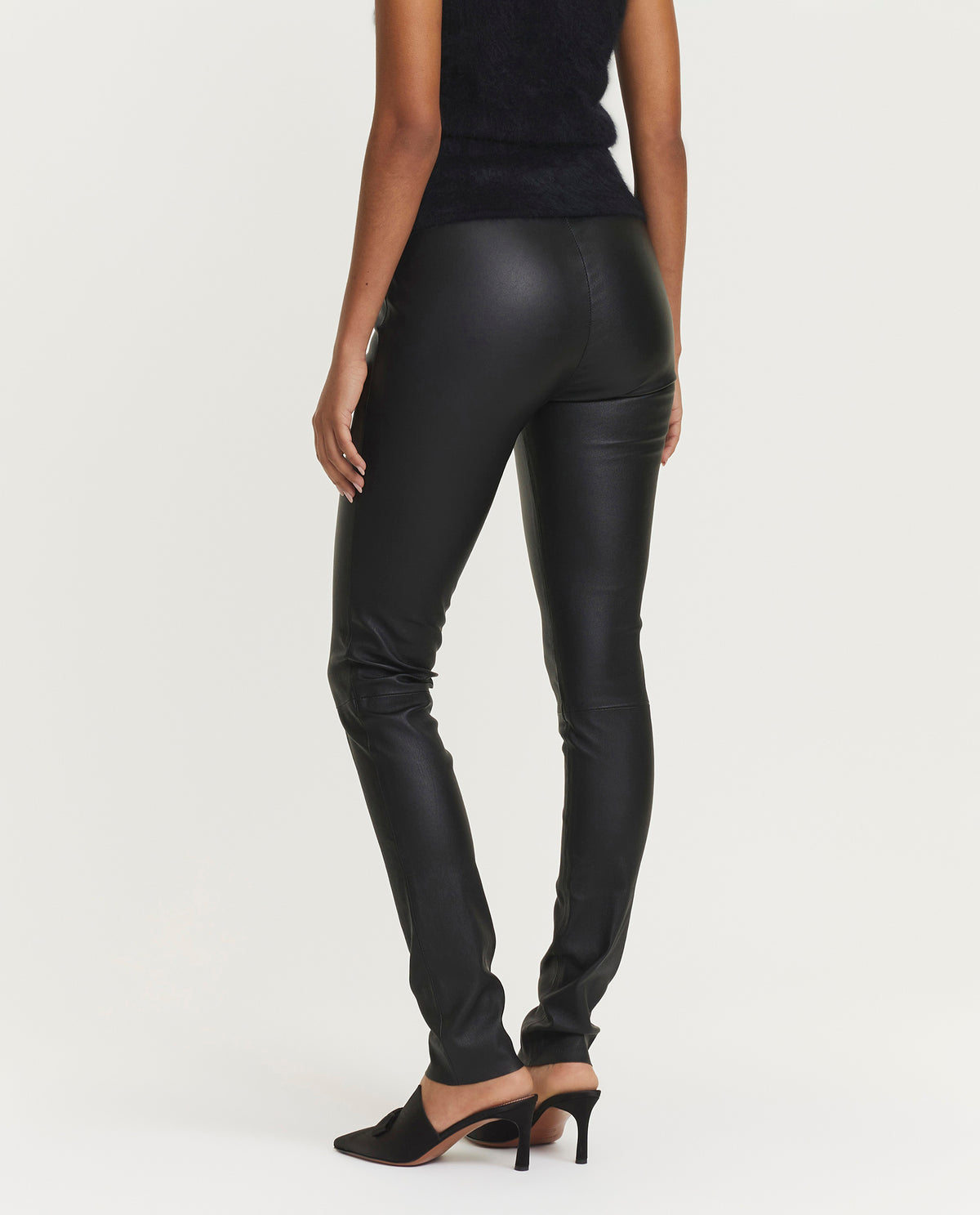 Leather legging