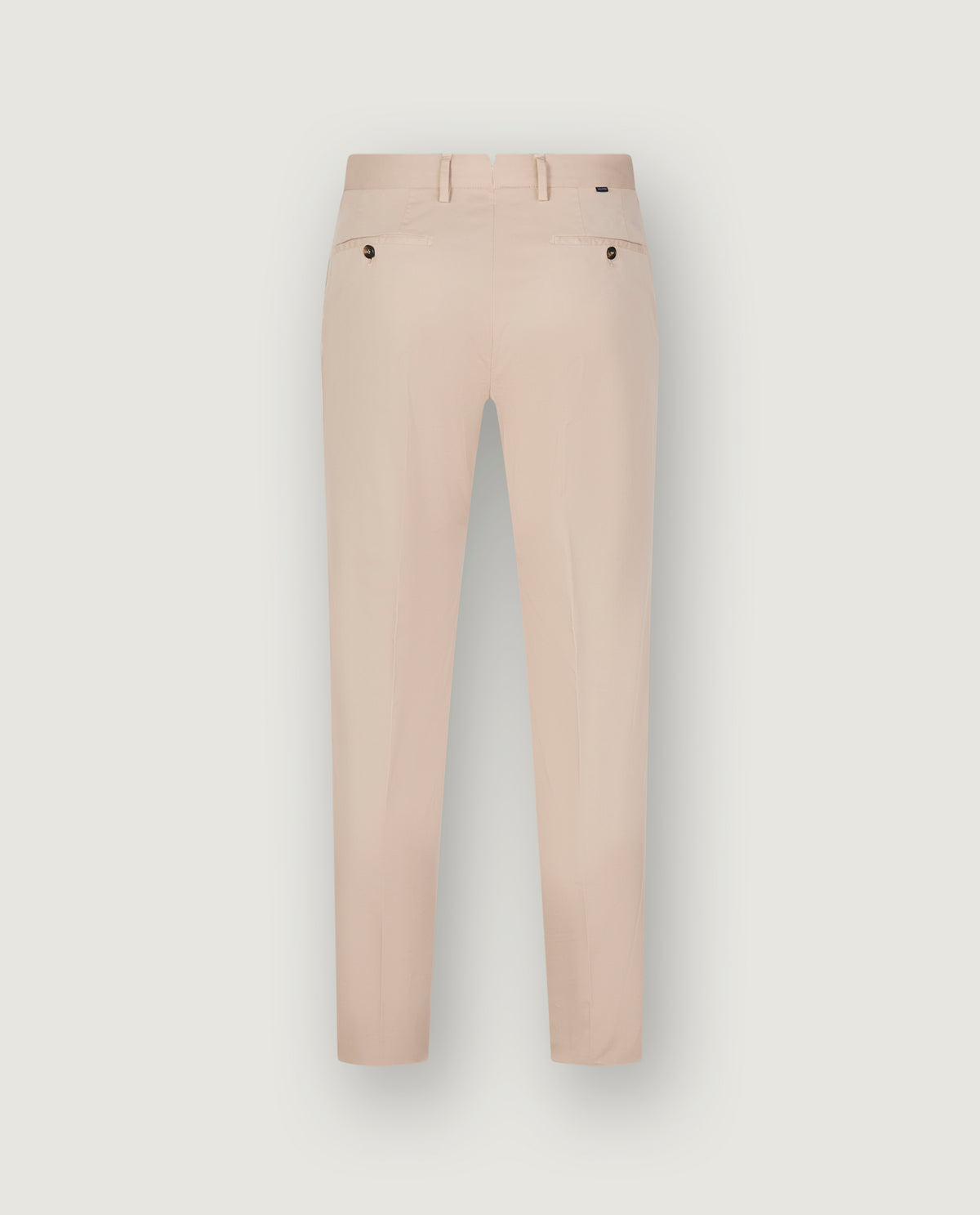 Katoen Stretch Chino - Lichtbruin