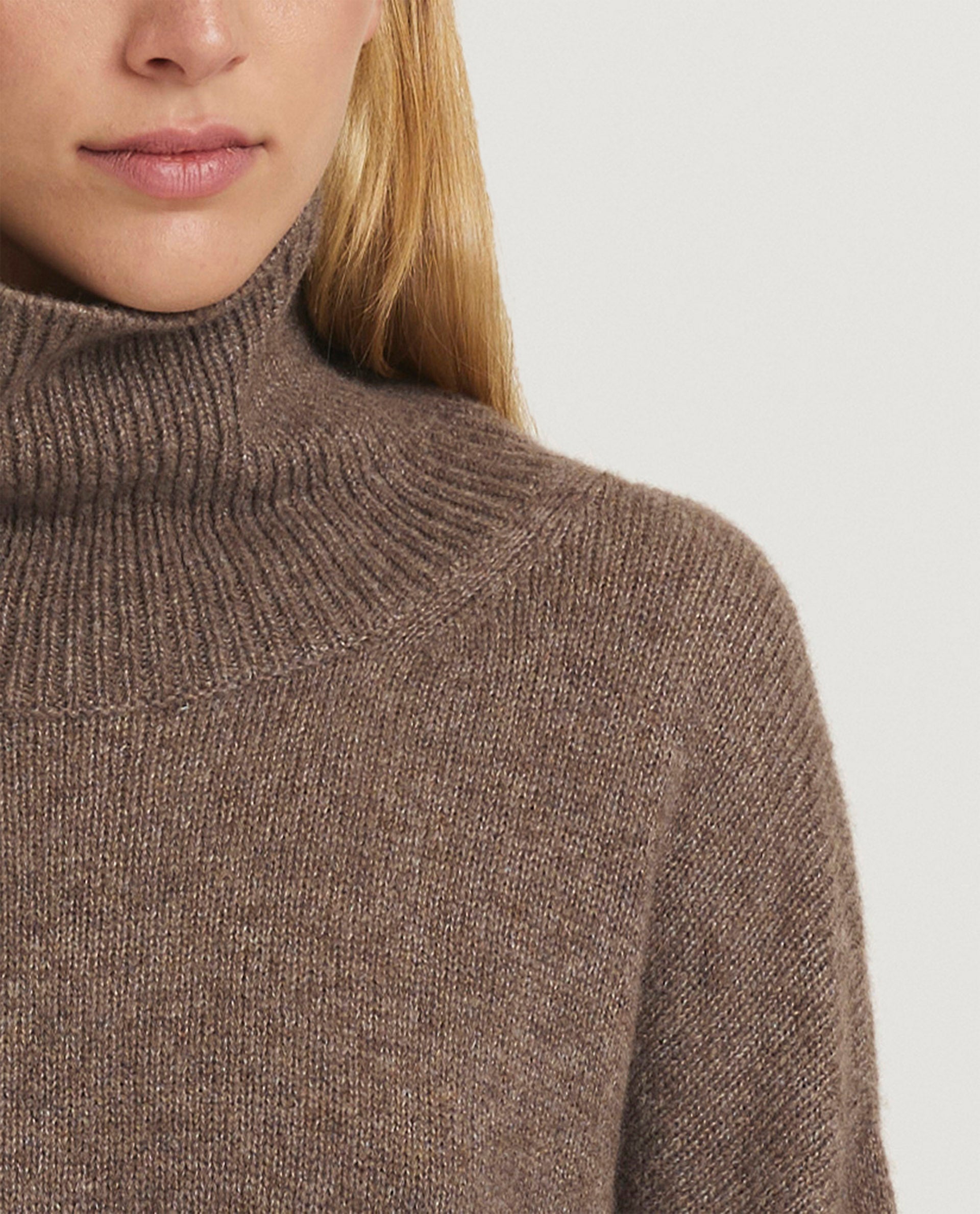 Cashmere-silk sweater