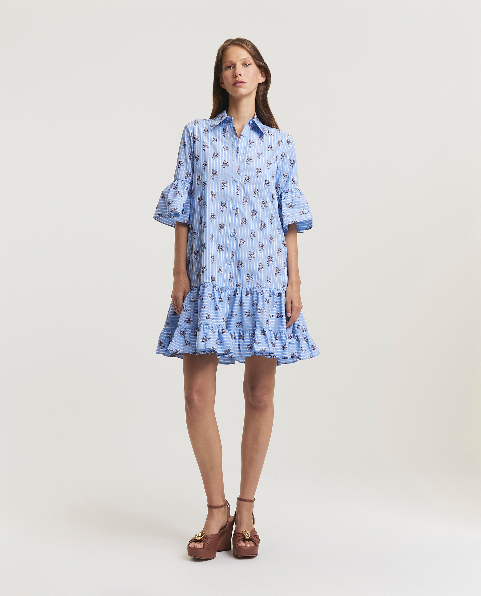 Poplin cotton dress  