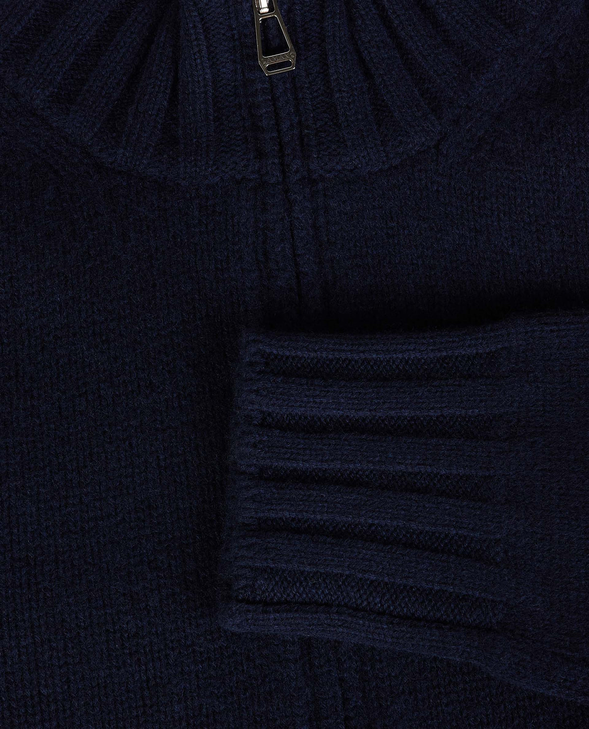 Cashmere Zip Cardigan