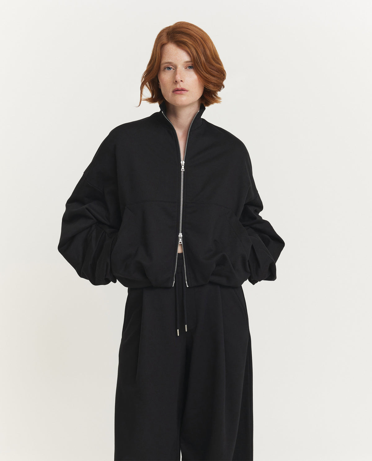 Relaxed Cotton Haqua Jacket