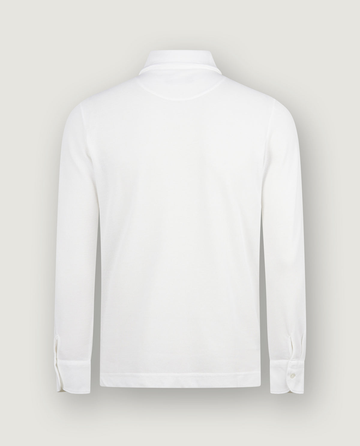 Pique Ice Cotton Polo - Wit