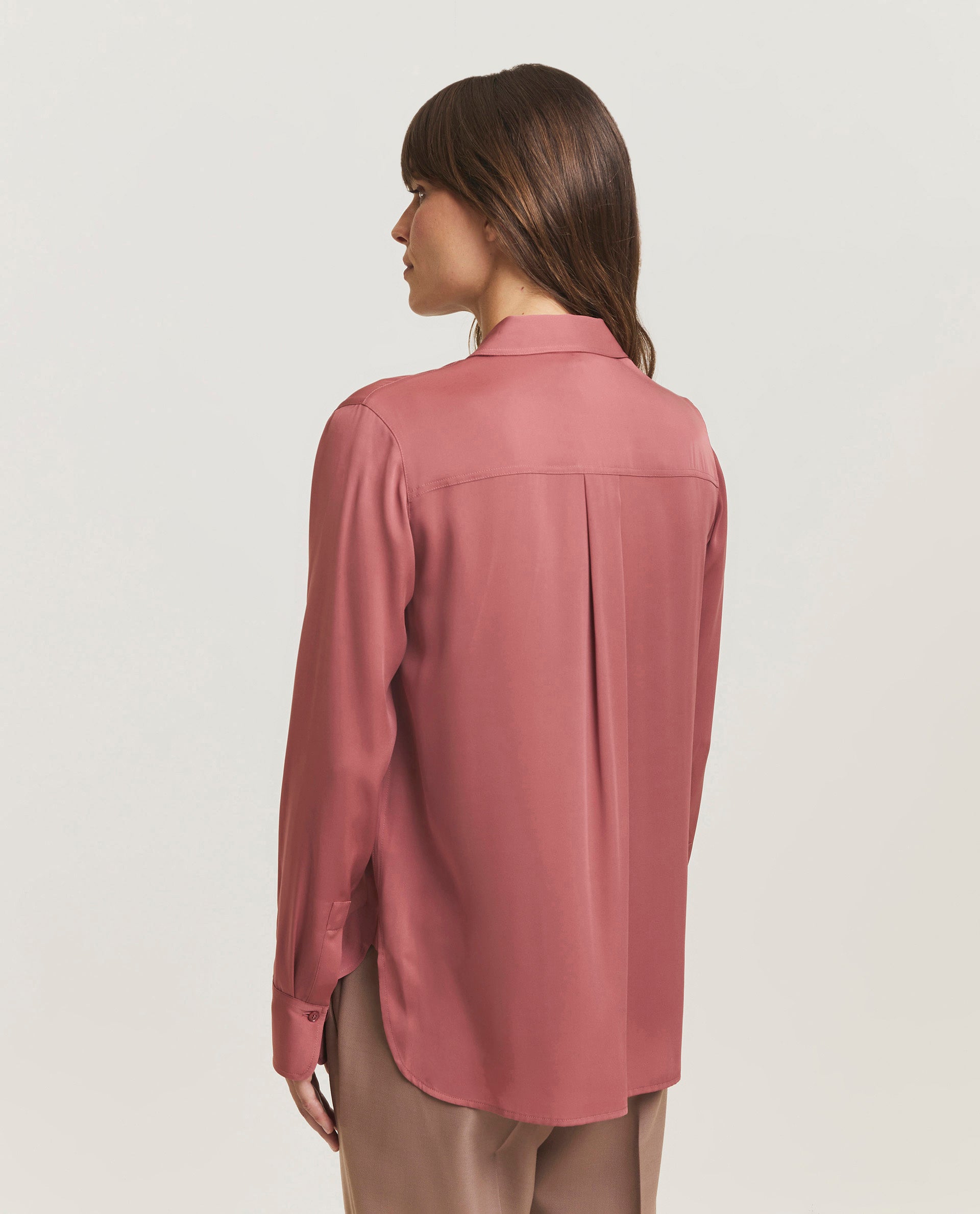 Zijden blouse