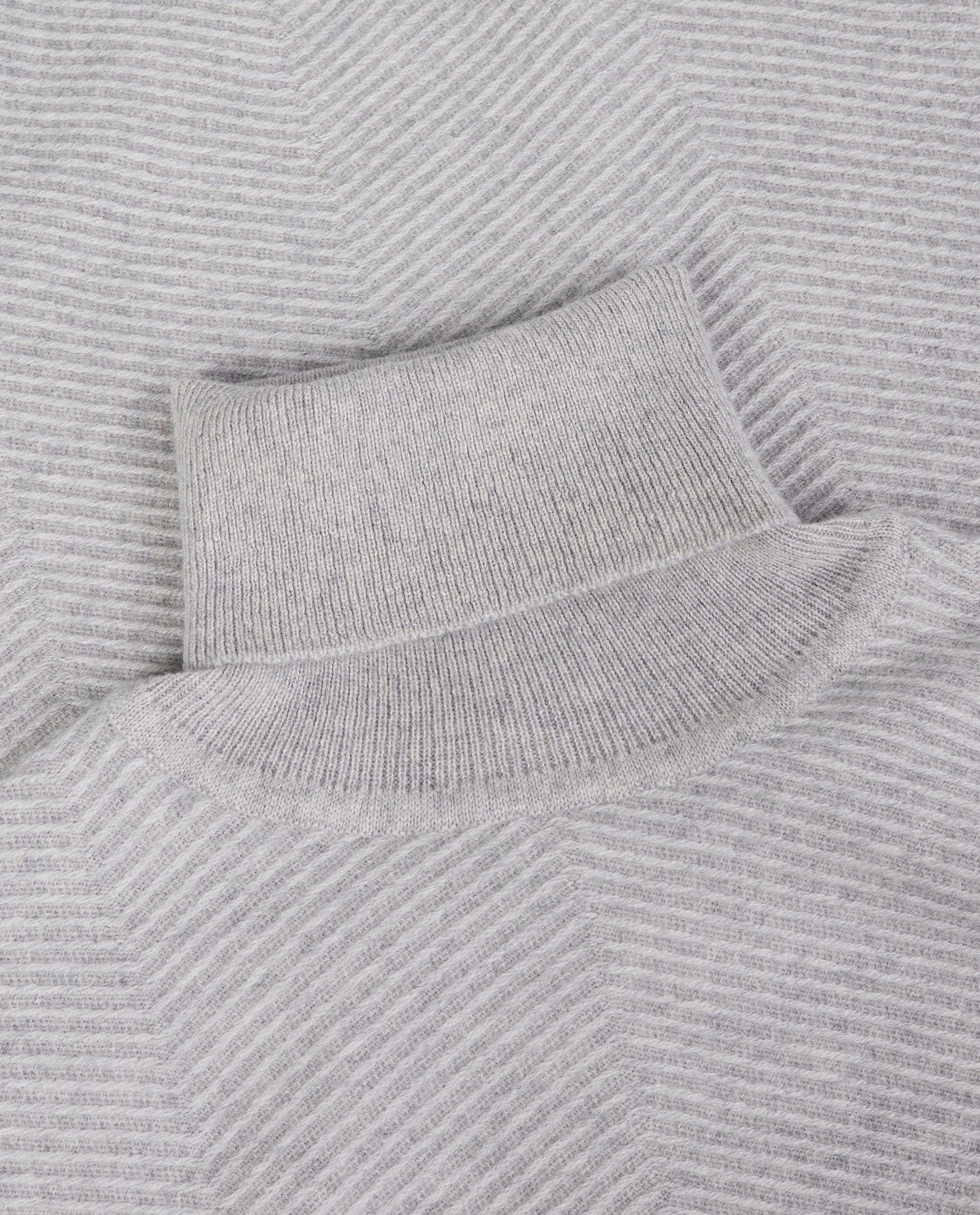 Herringbone Turtleneck