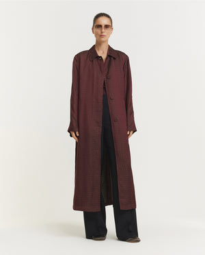 Patterned Raltonas Overcoat