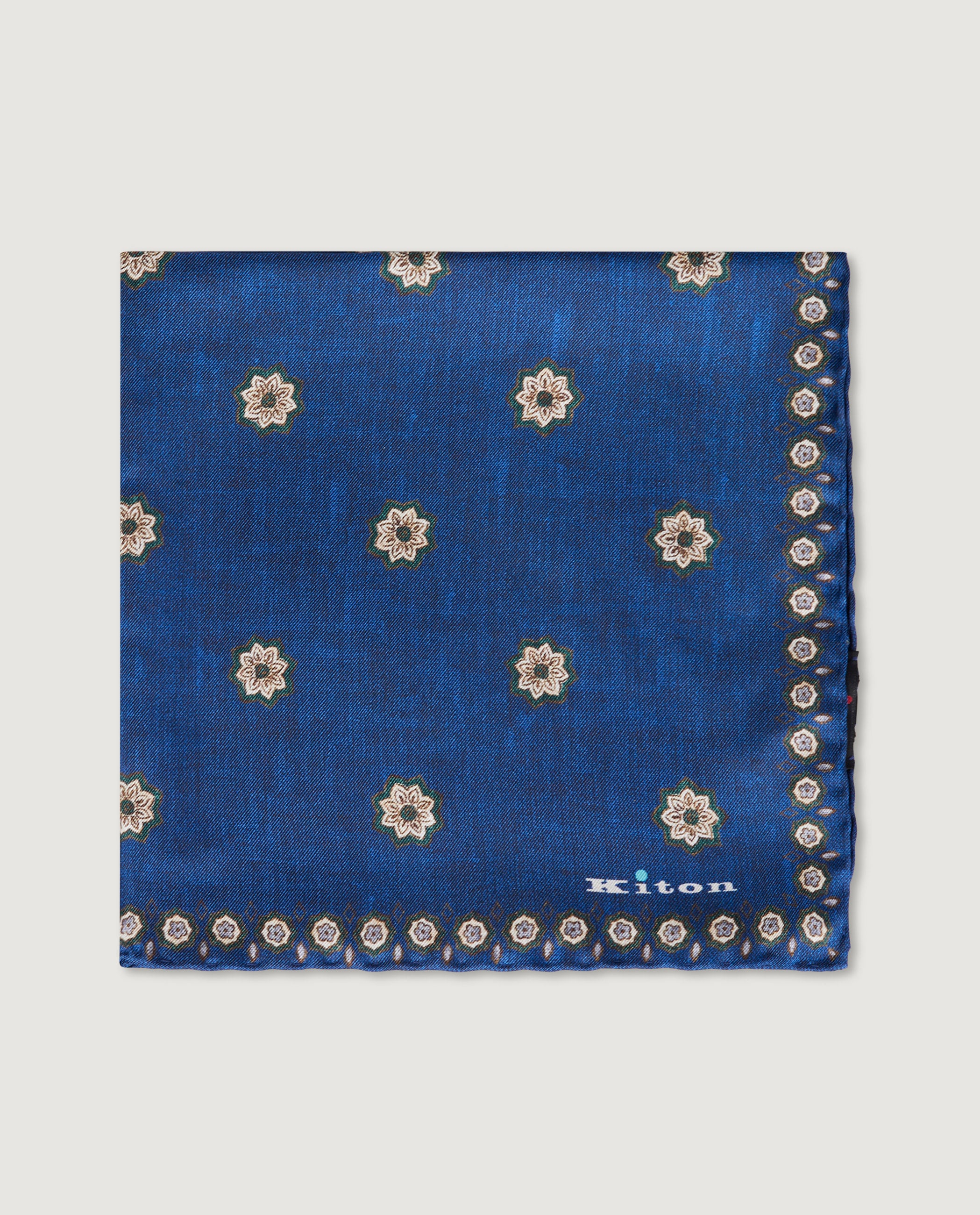 Printed Silk Pocket Square