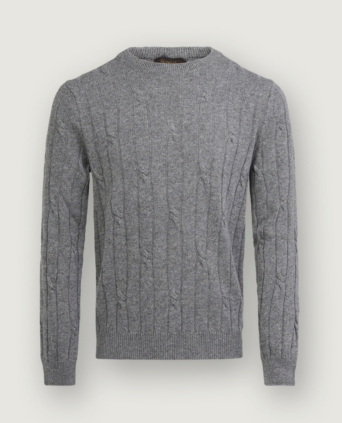 Wool Cashmere Cable Jersey