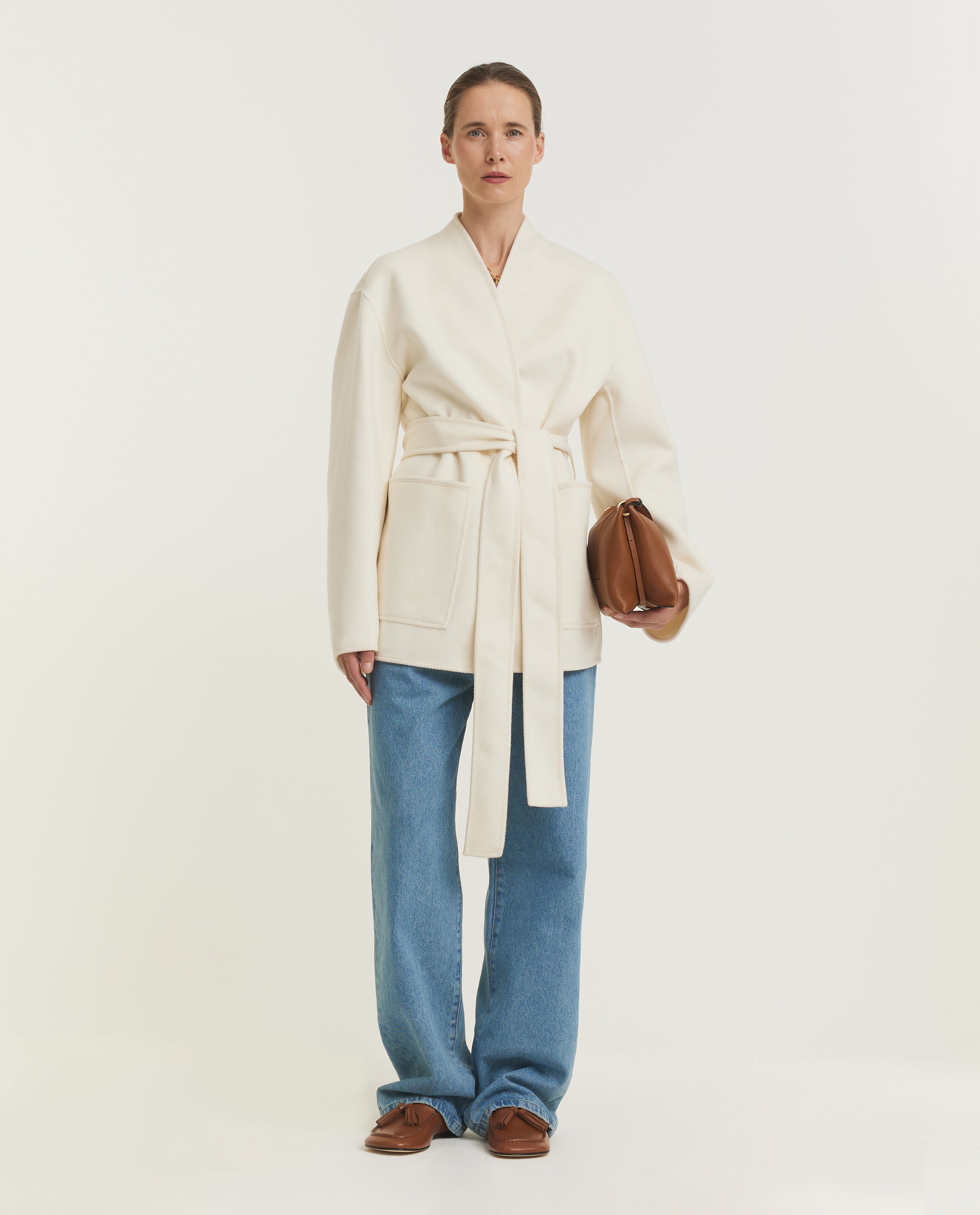 Belted Kimono Blazer