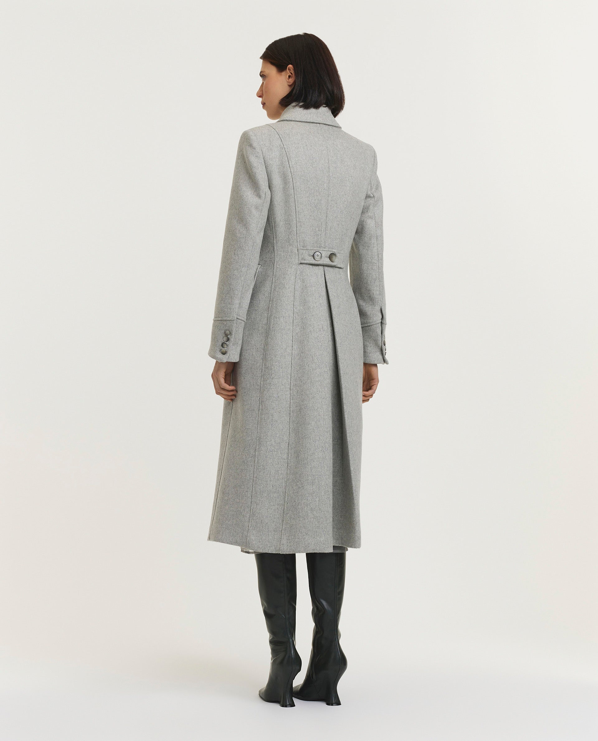 Long wol coat 