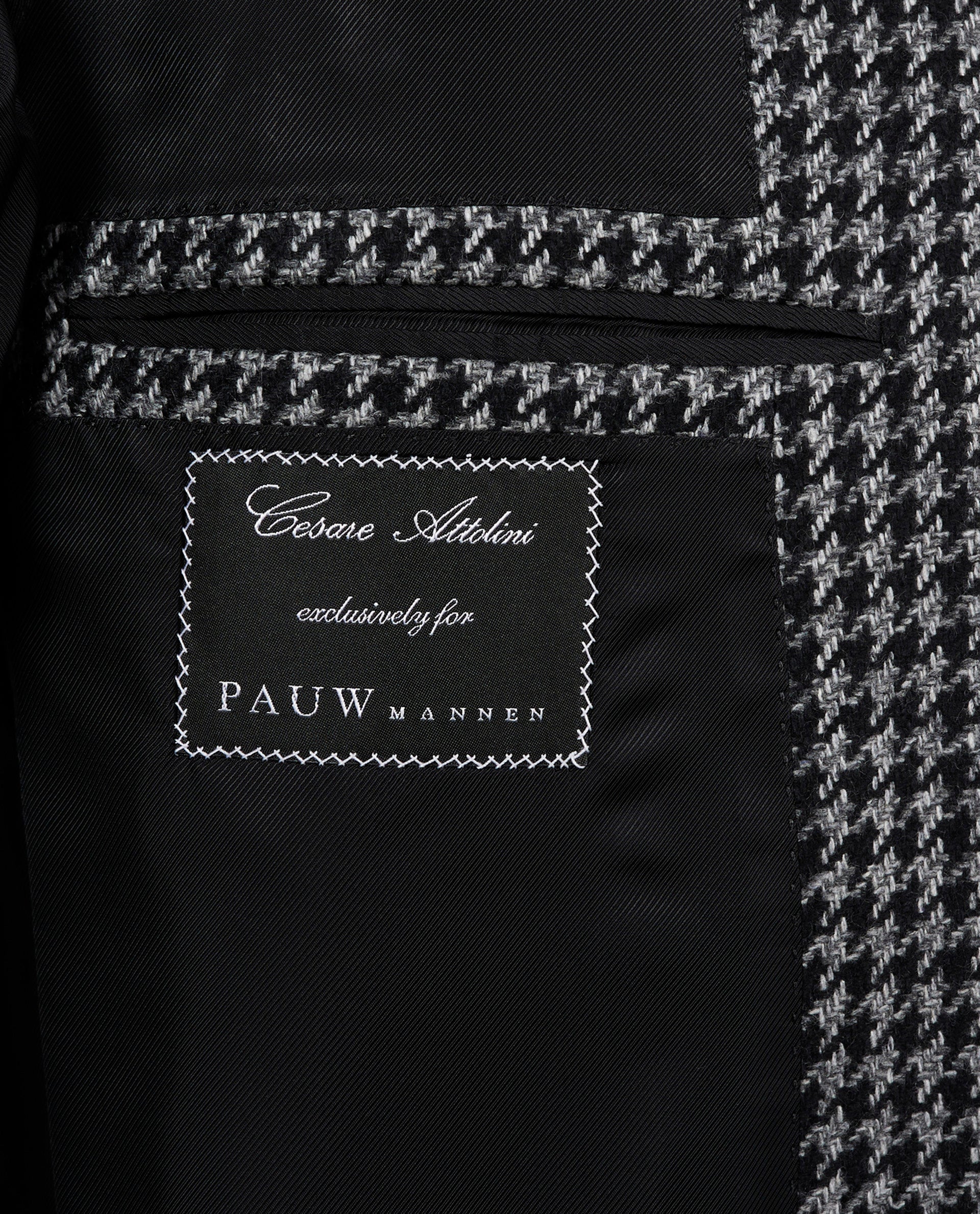 Houndstooth Jasje - Grijs