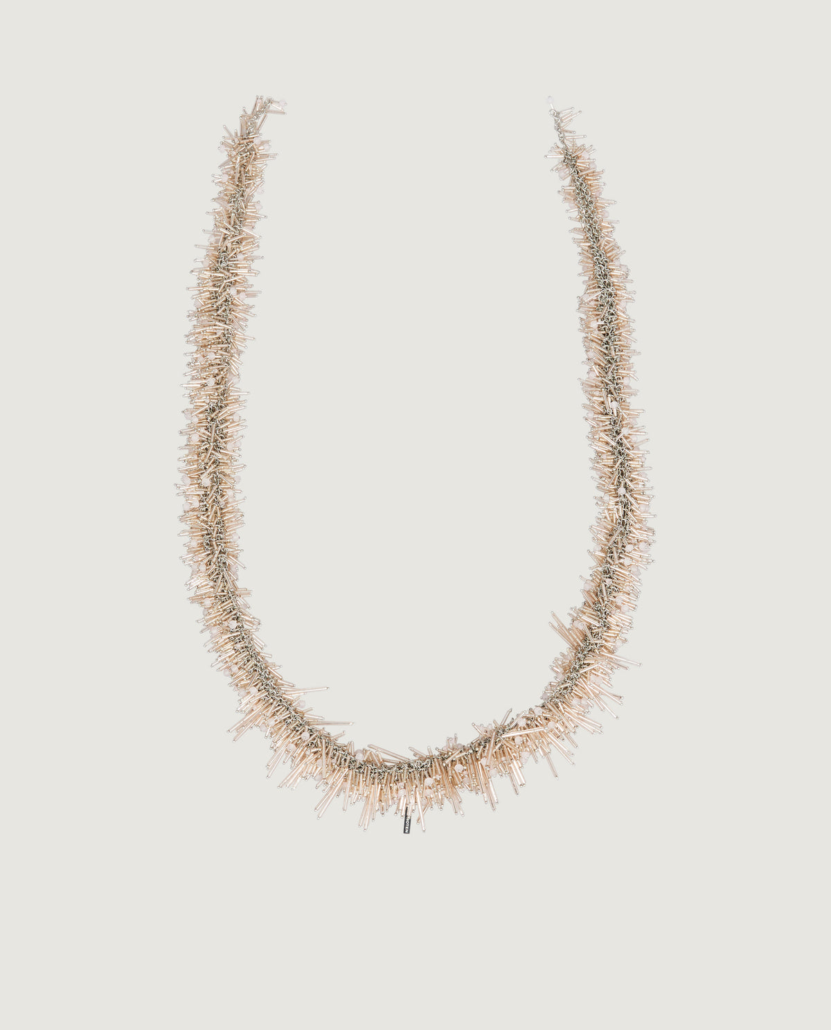 Embroidered necklace 