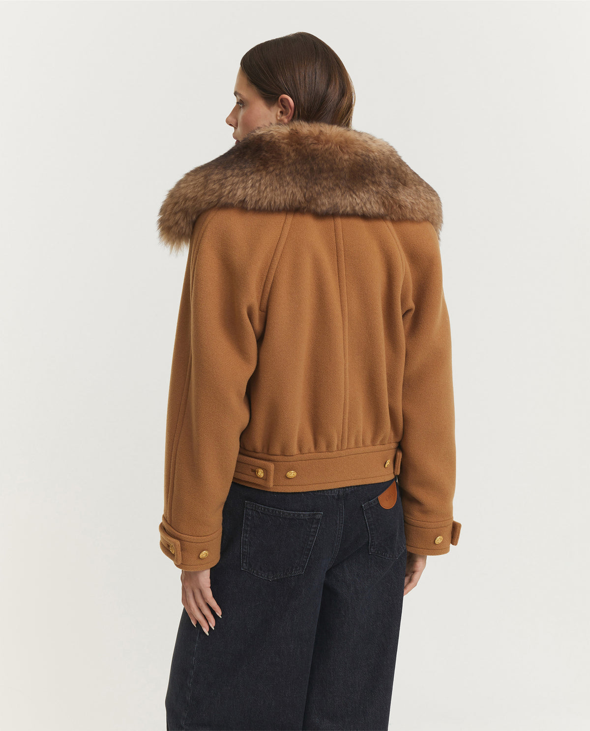 Boxy Double-Breasted Coat