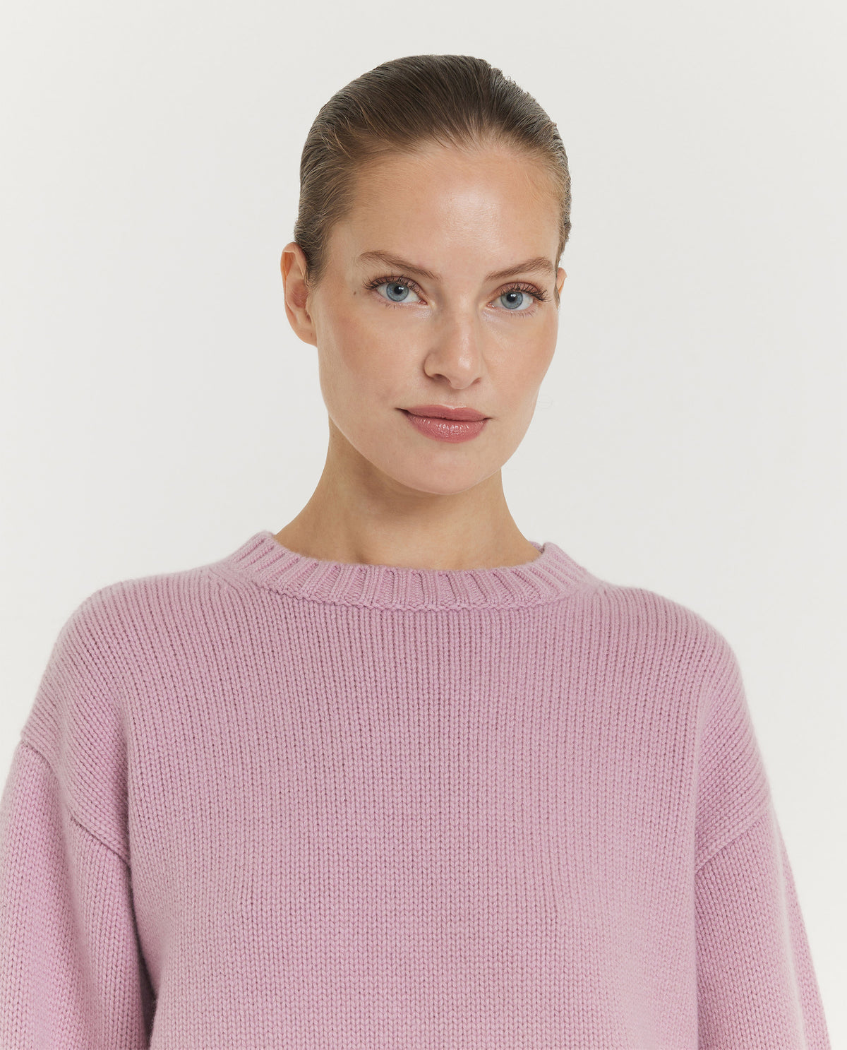 N°373 Oldie Cashmere Trui - Roze
