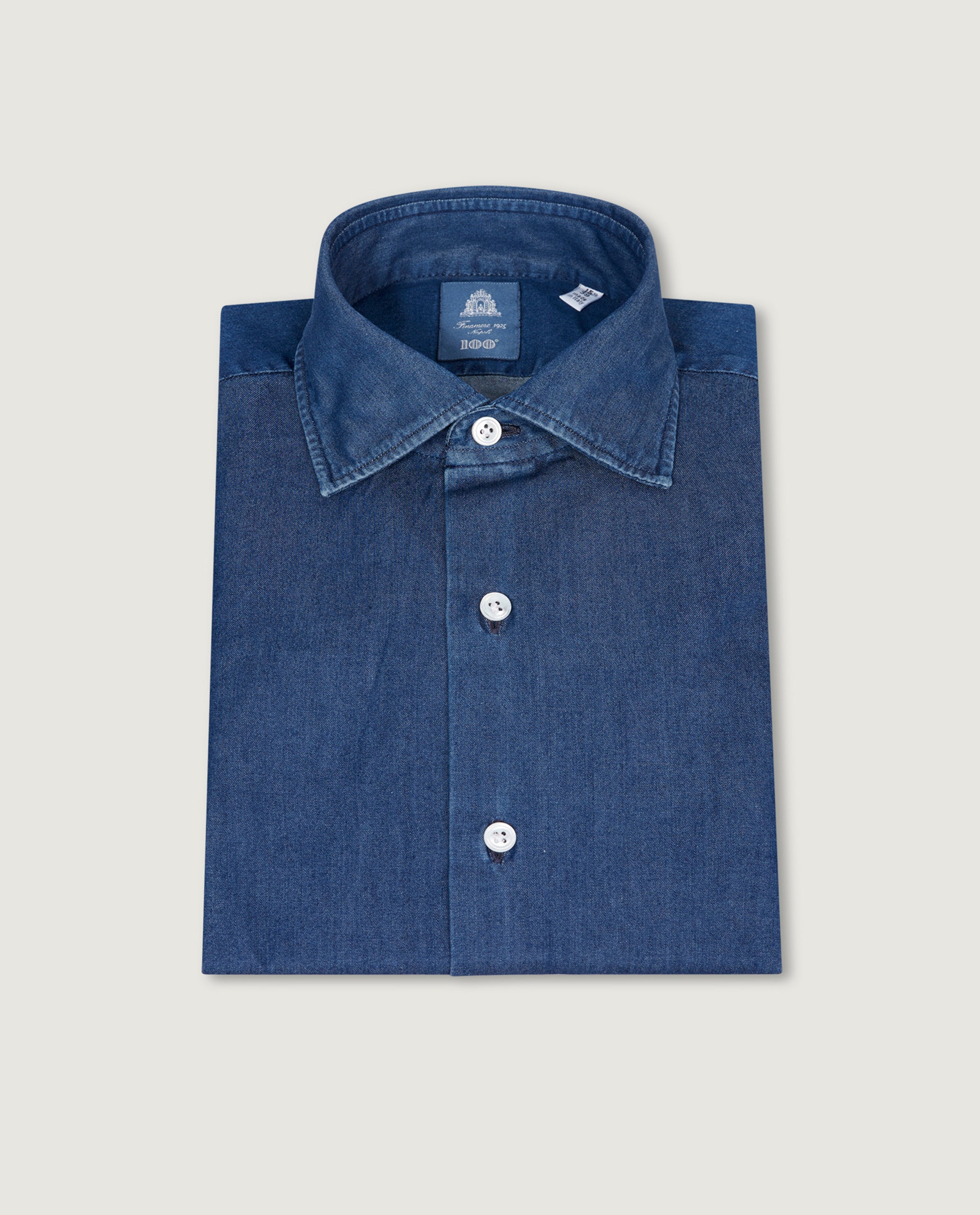 Denim Shirt - Donkerblauw