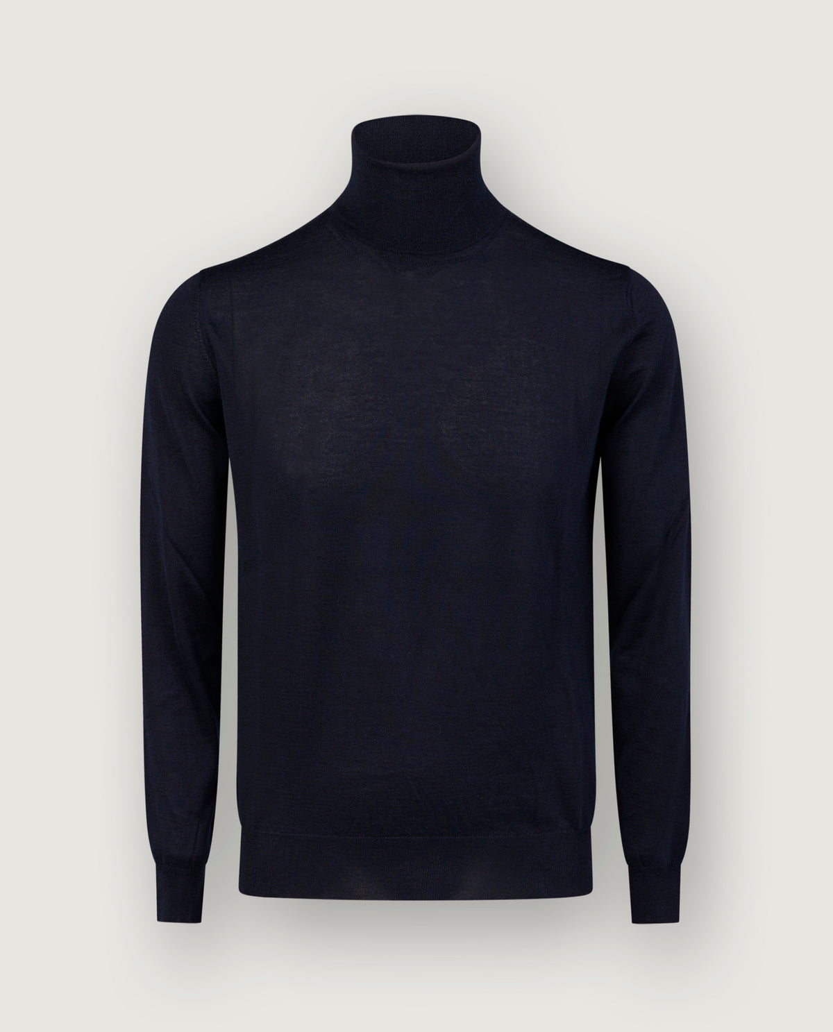 Cashmere Zijden Coltrui - Donkerblauw