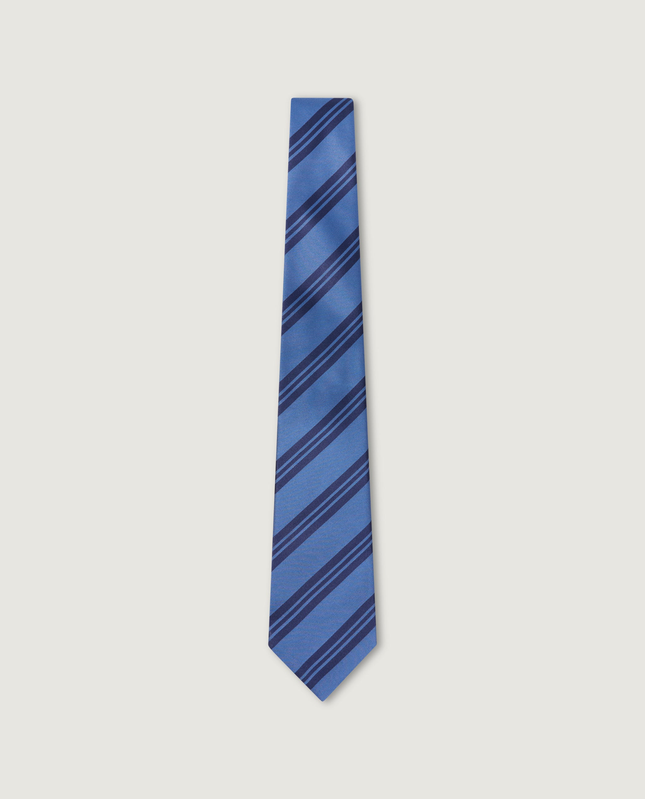 Striped Silk Tie
