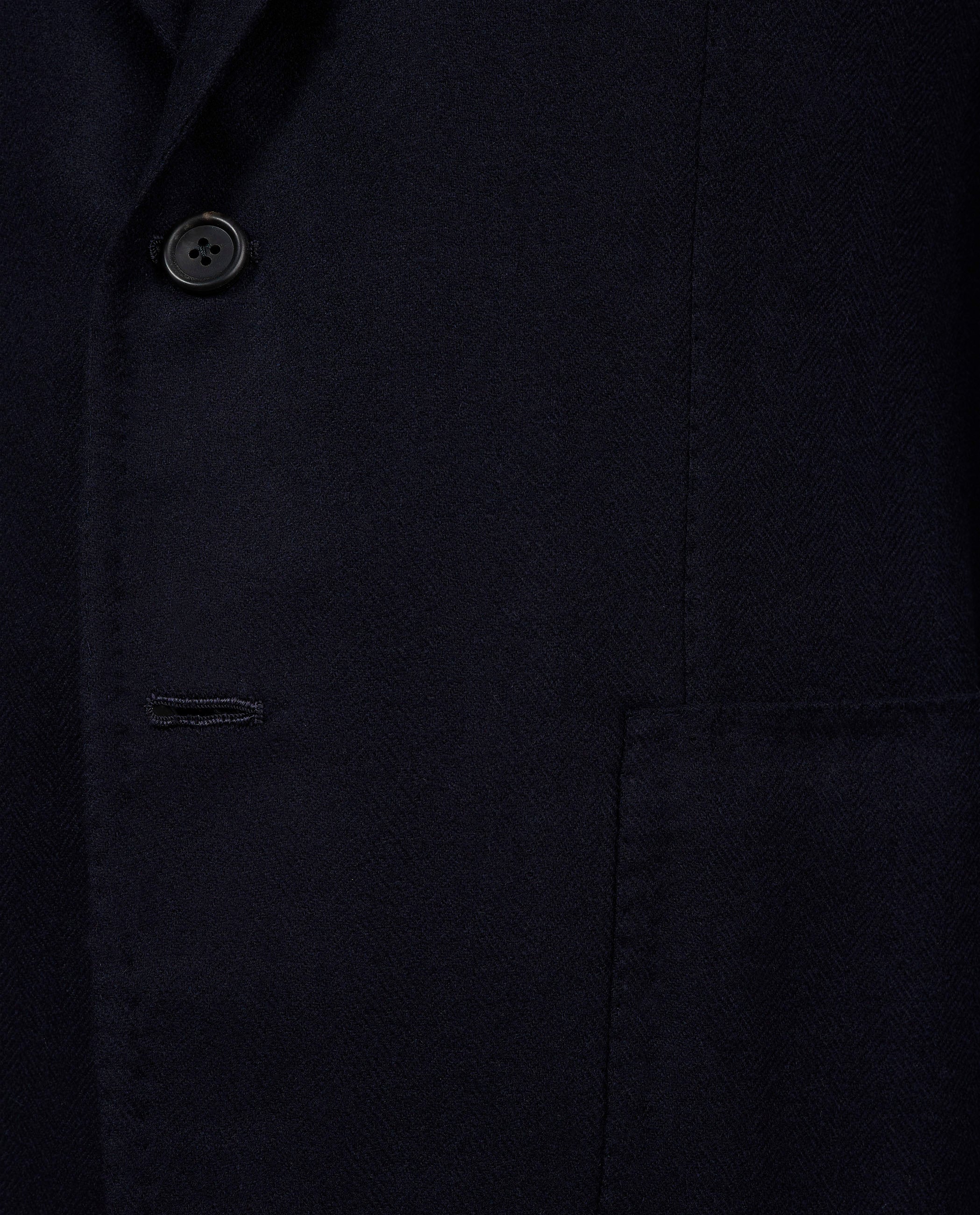 Wool Cashmere Herringbone Jacket