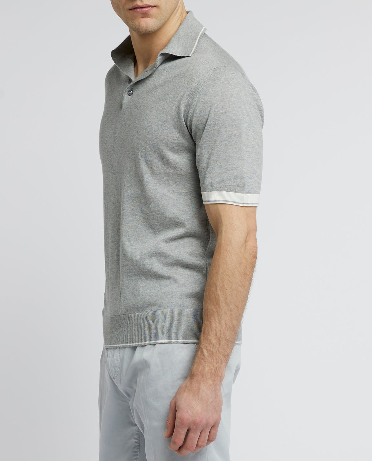 Knitted Polo-Shirt