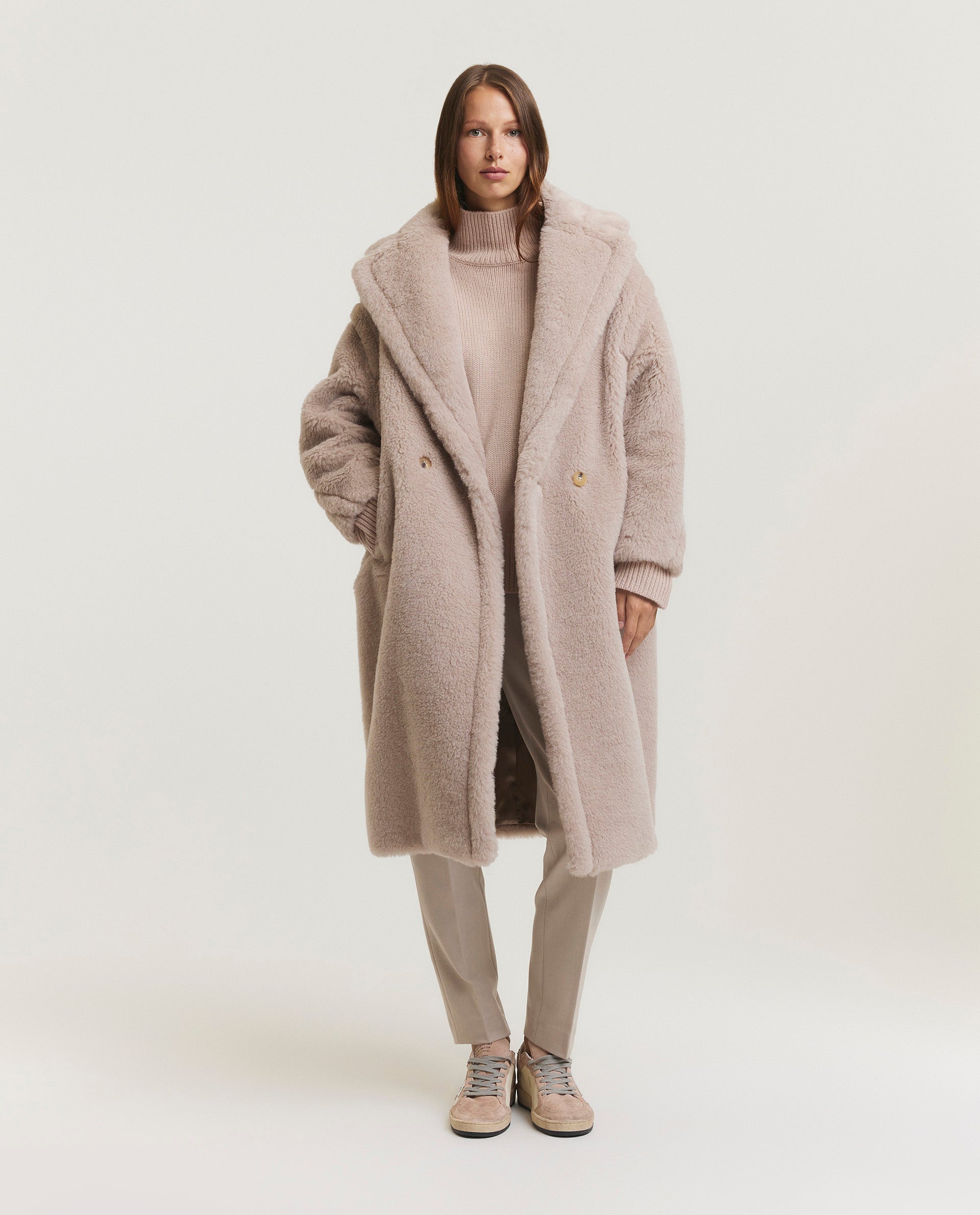 Oversized wool coat 