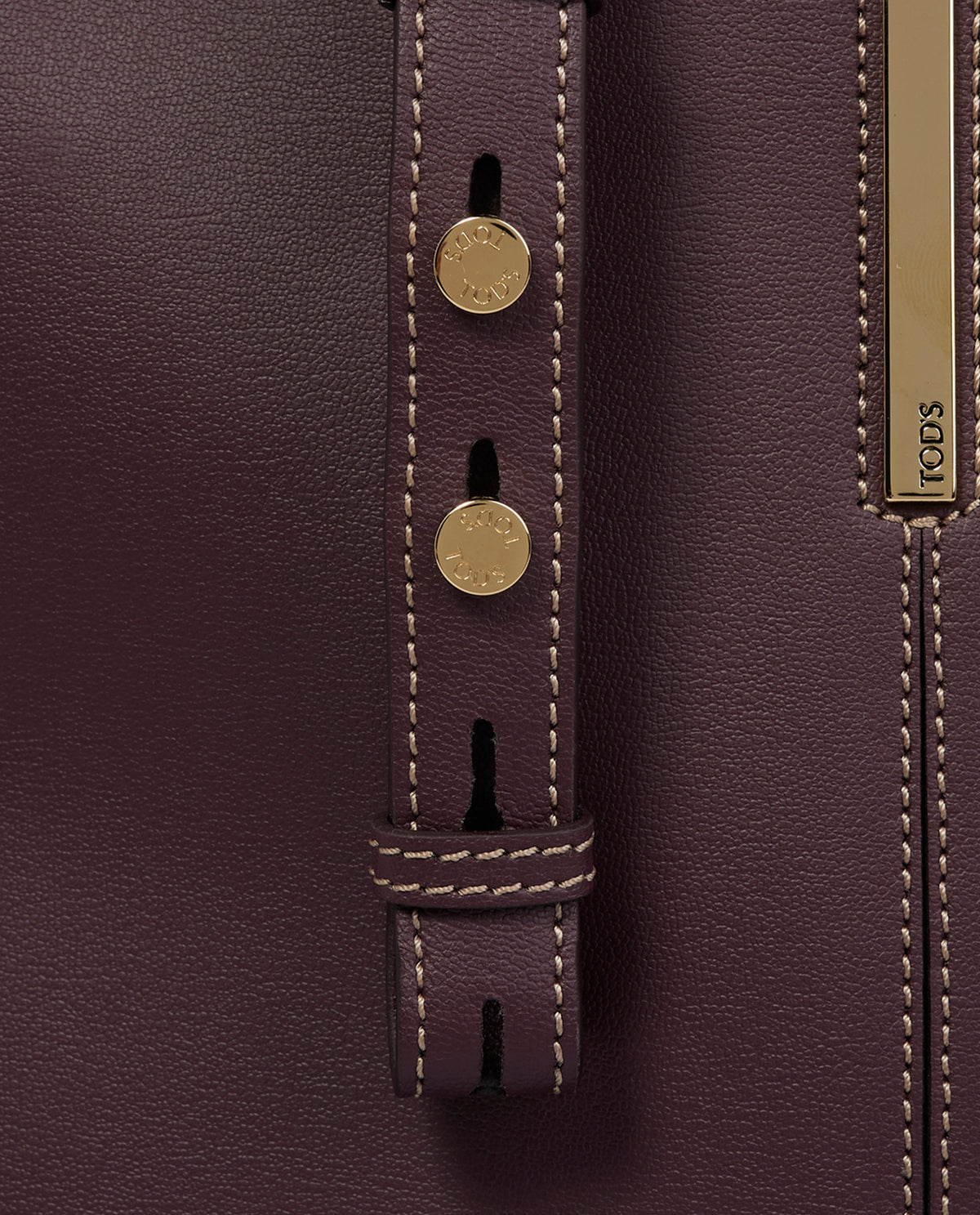 Mini Tote Shopping Tas - Paars