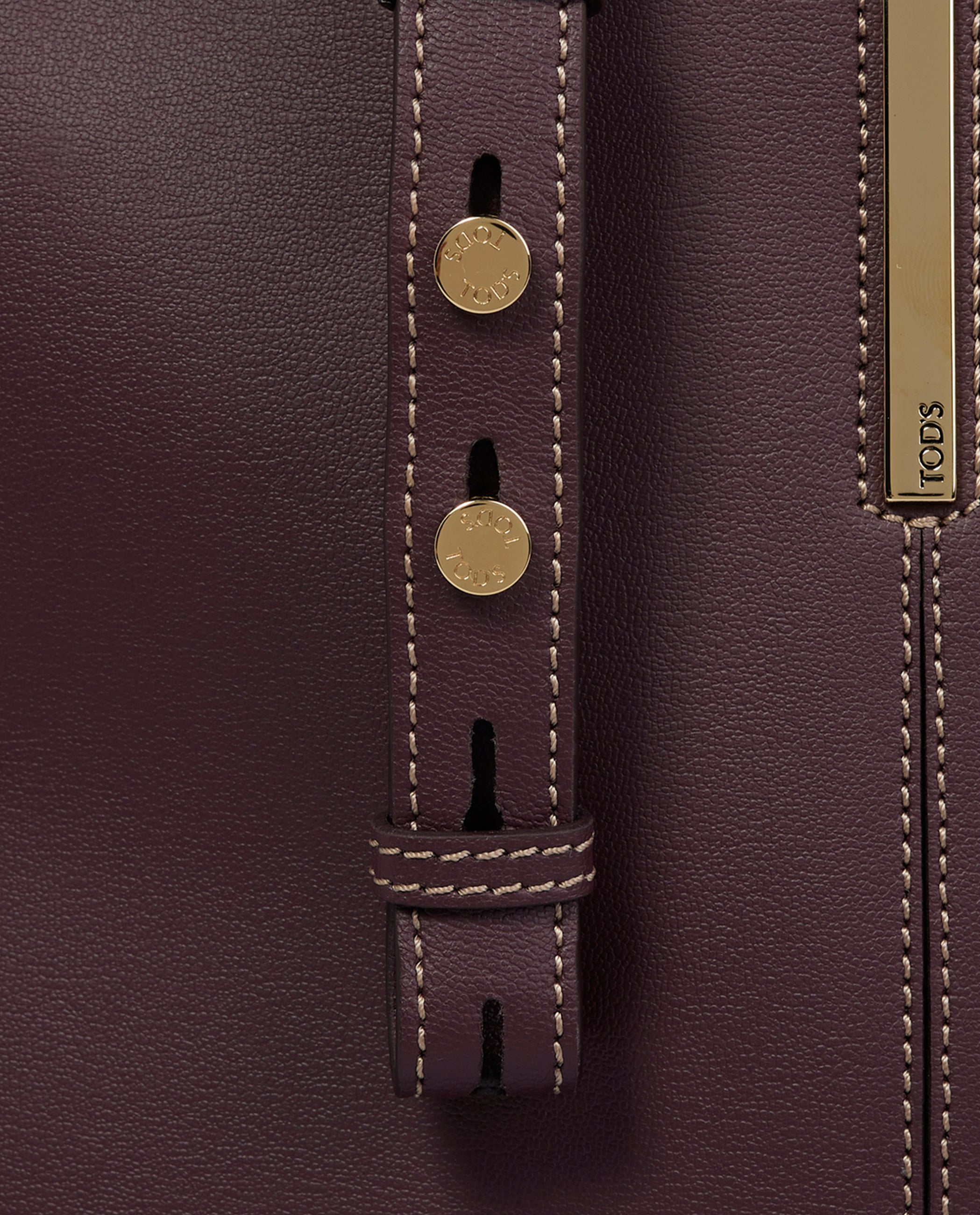 Mini Tote Shopping Tas - Paars