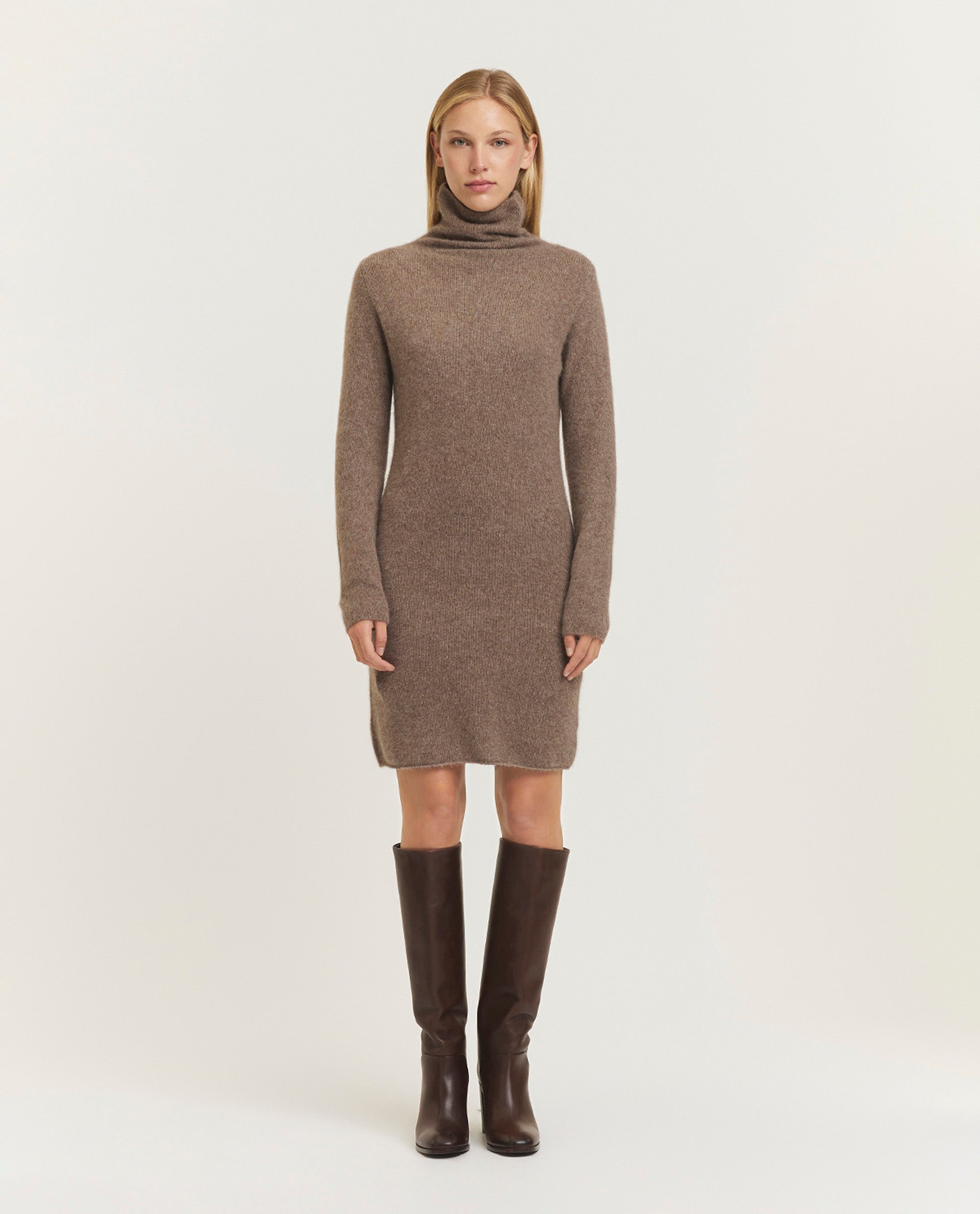 Turtleneck dress 

