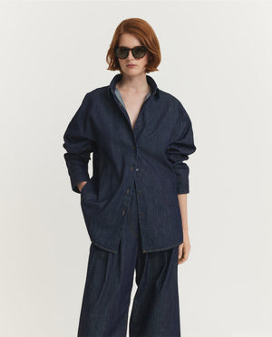 Wide Casio Denim Shirt