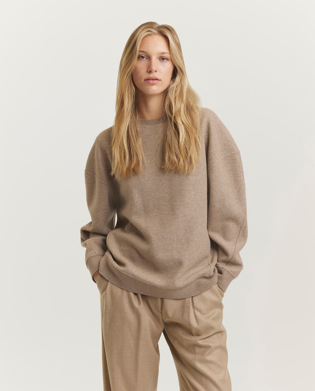 Wool cashmere sweater