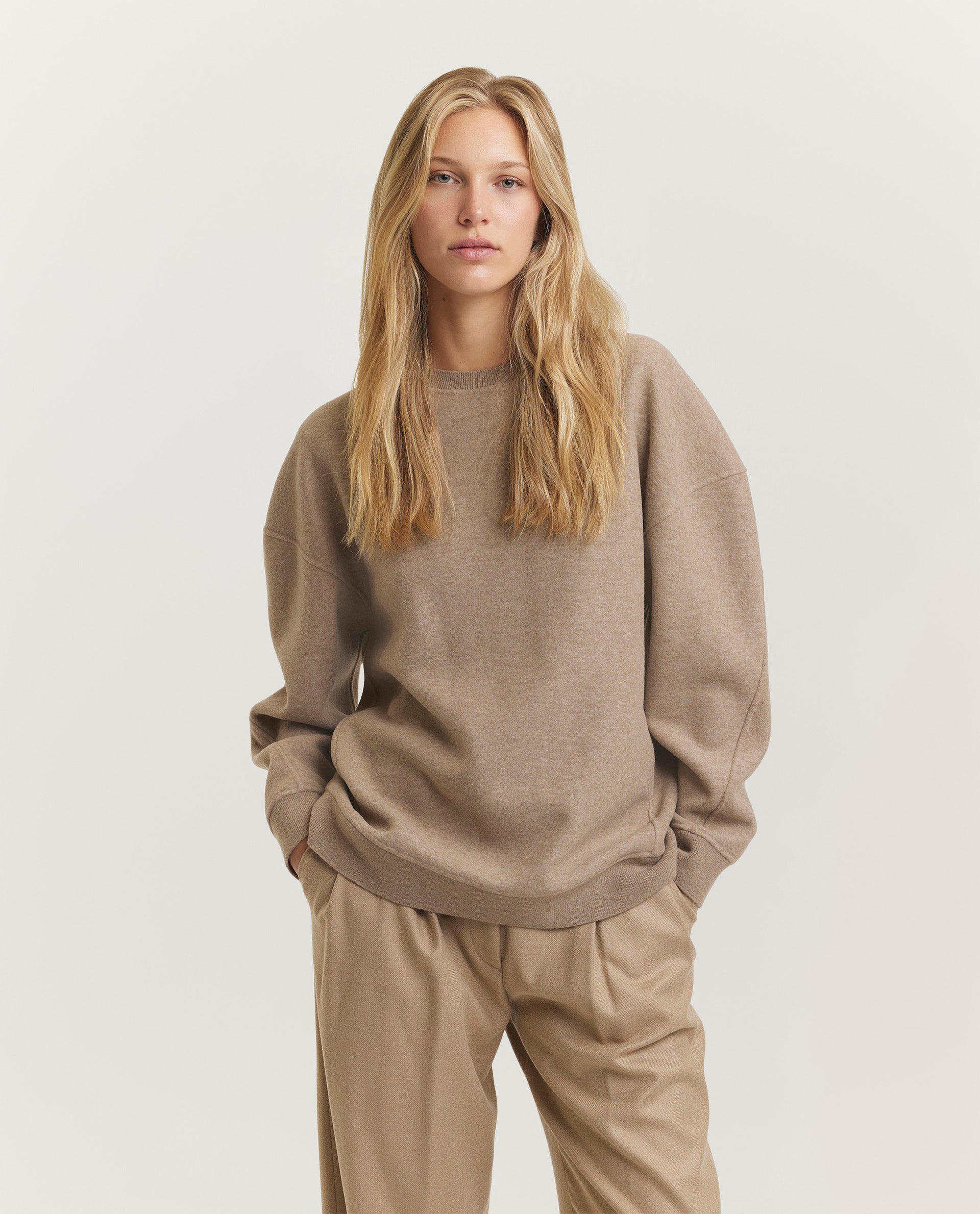 Wool cashmere sweater