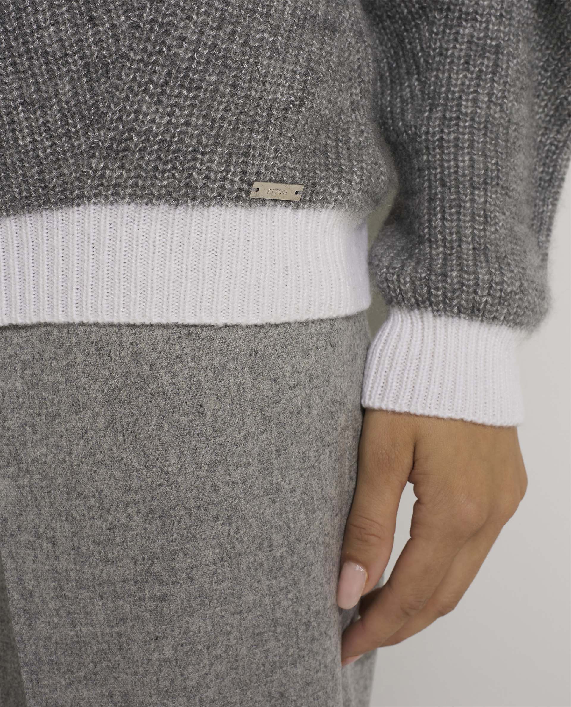 Cashmere-silk sweater