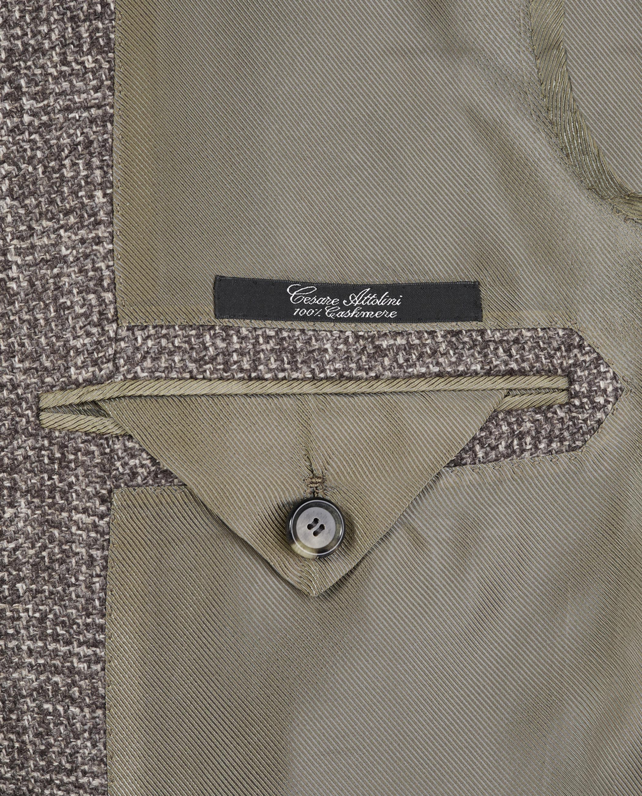 Cashmere Bouclé Jasje - Lichtbruin