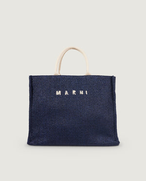 Raffia shopper