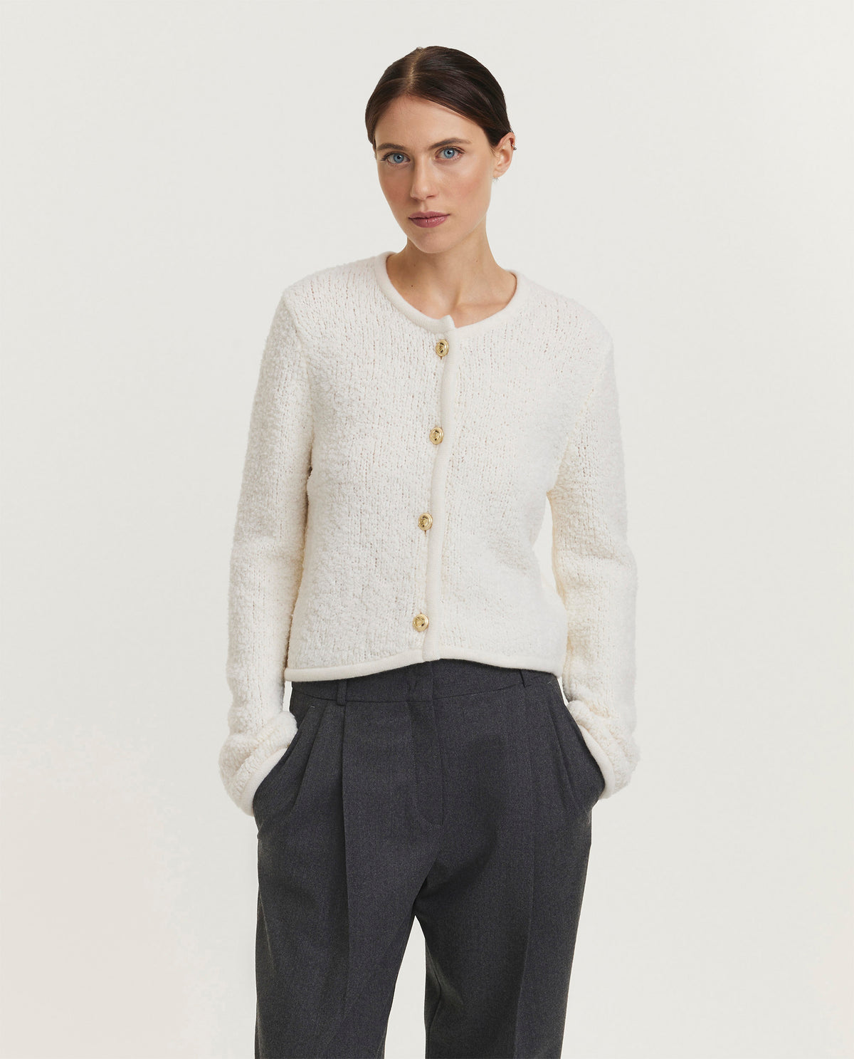 Wool cardigan