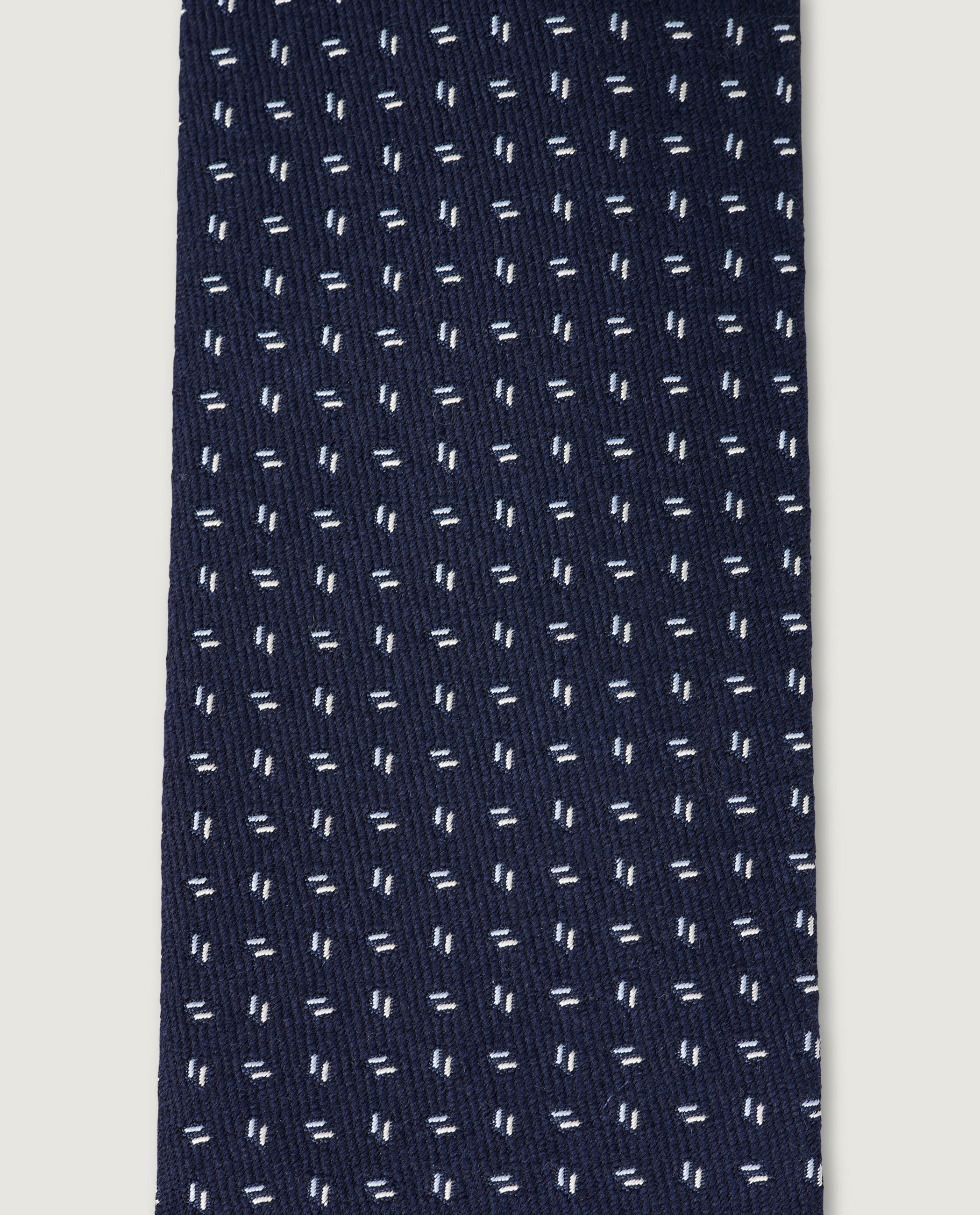 Silk Wool Pattern Tie