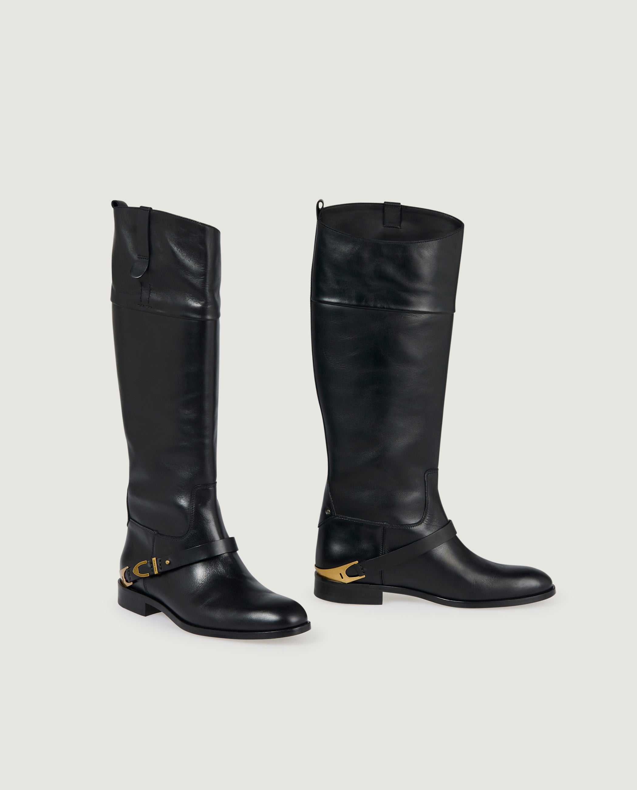 Leather Charlie Boots