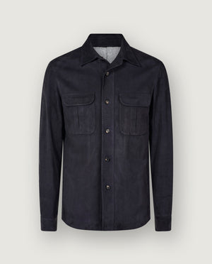 Handgemaakt Nubuck Overshirt