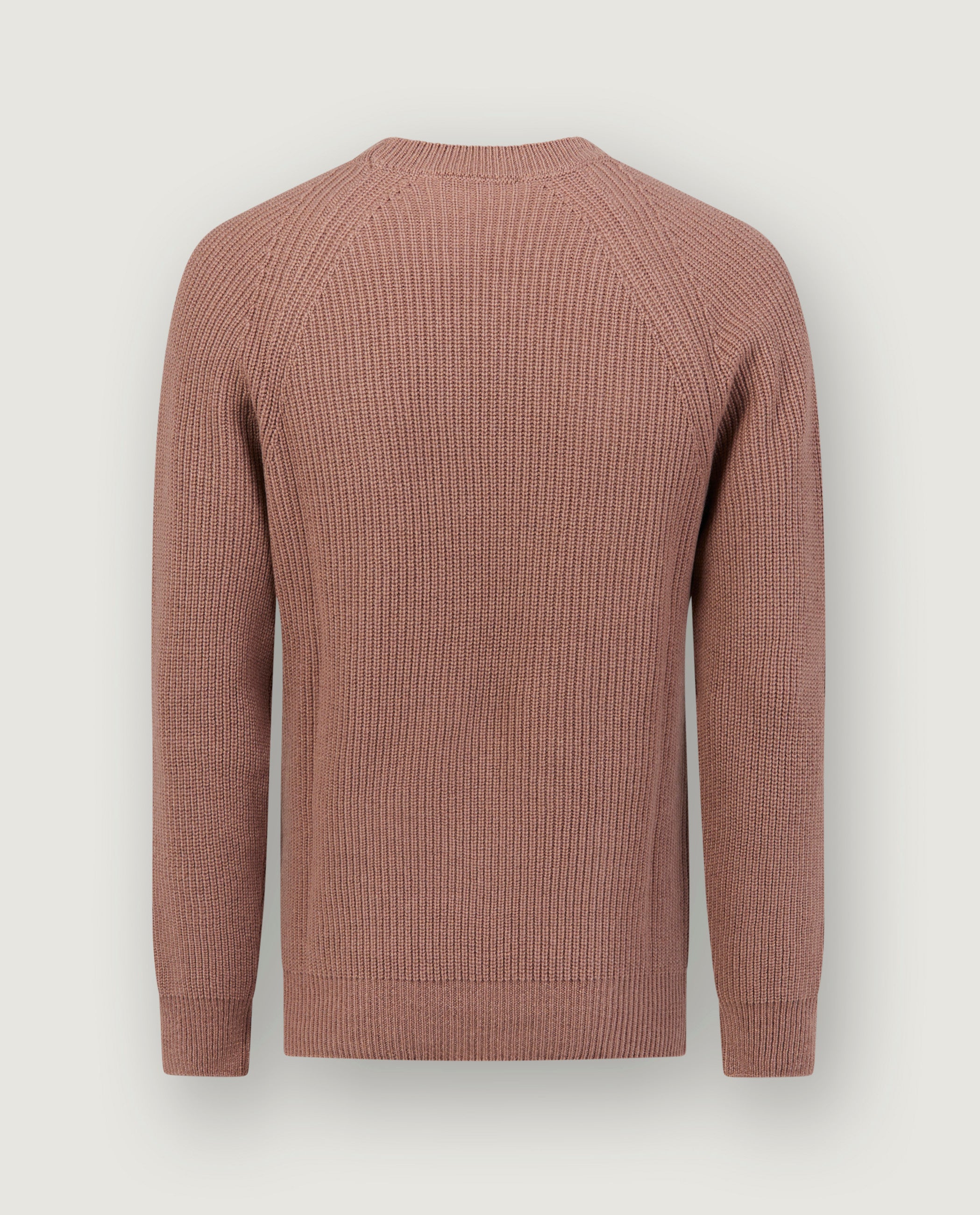 Cashmere Rib Trui - Roze