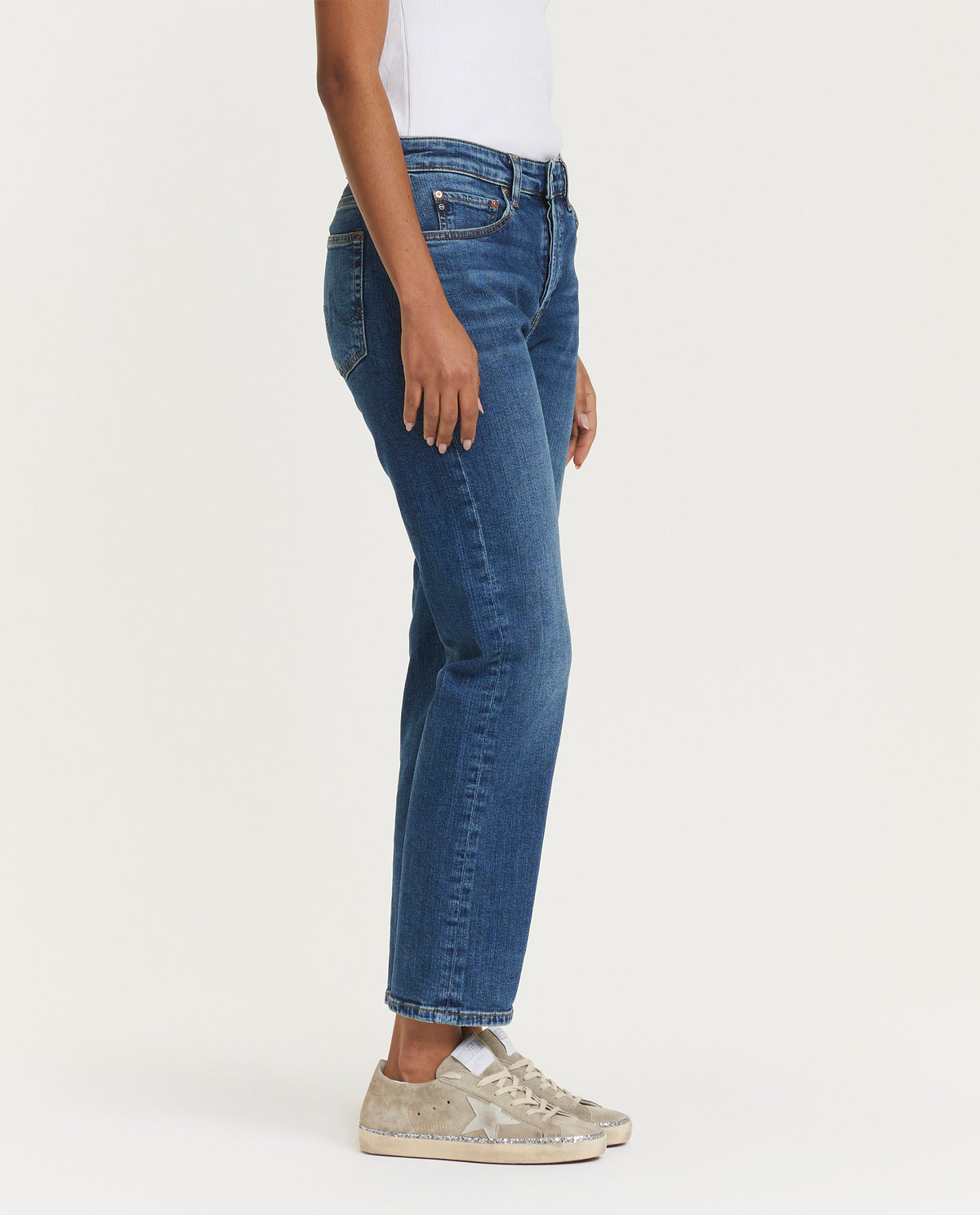 American mid-rise jeans