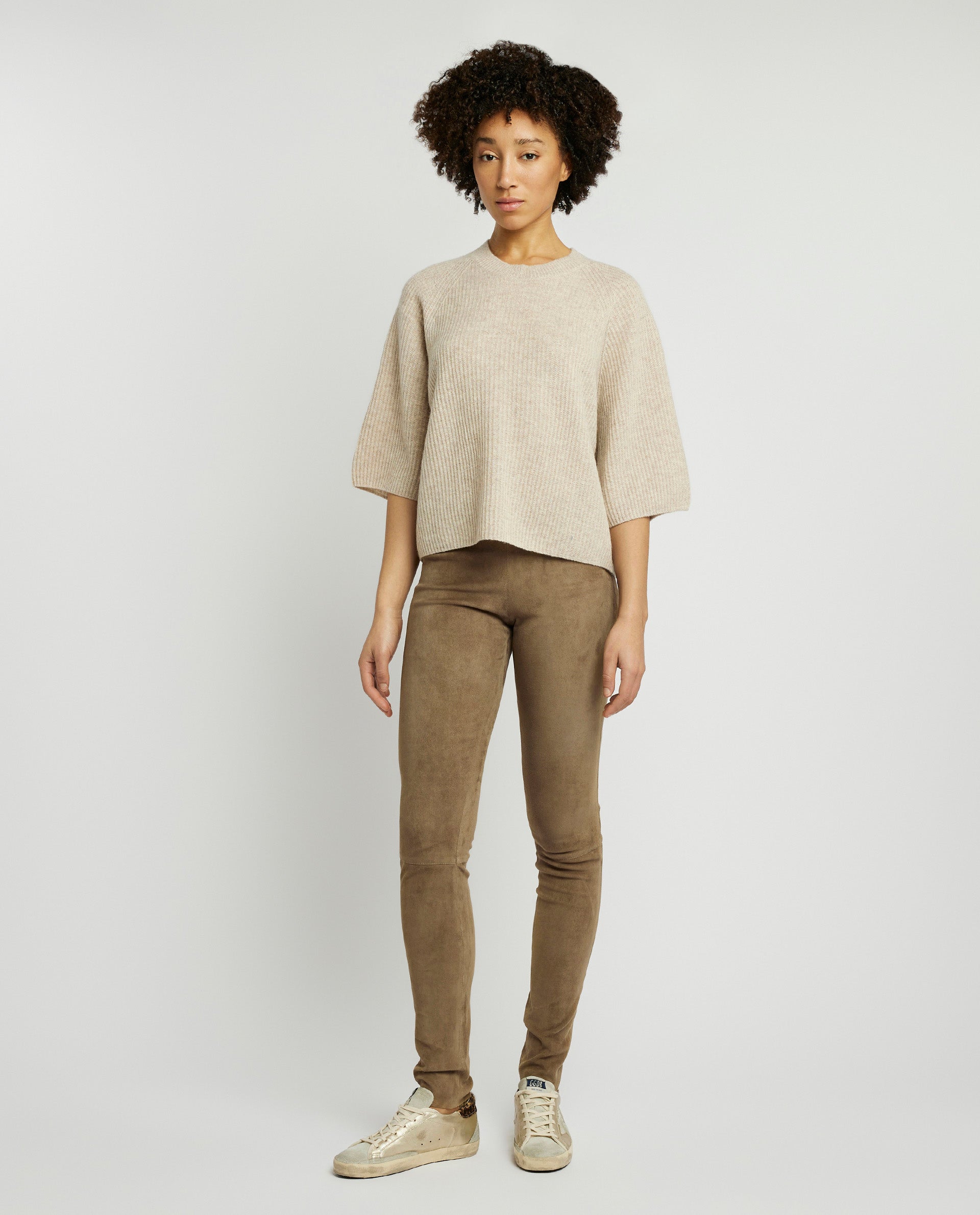 Suede legging 