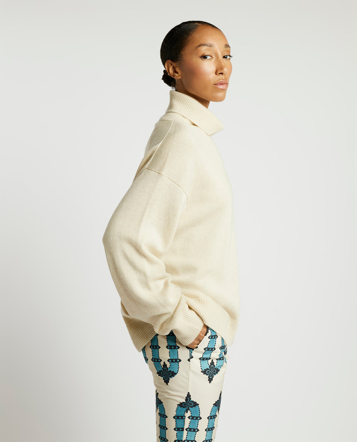 Wool-cashmere sweater